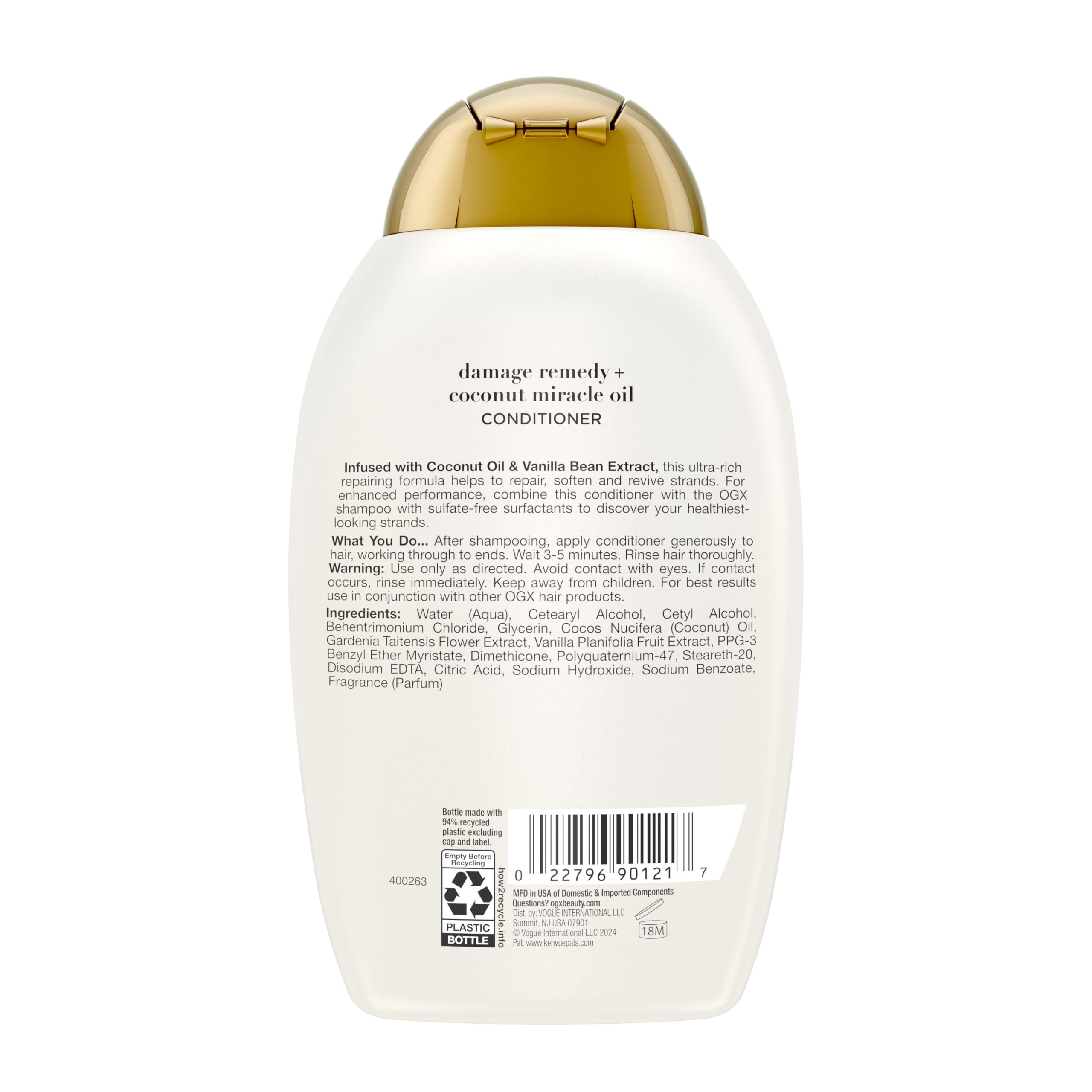Elefair Tech OGX Damage Remedy + Coconut Miracle Oil Conditioner, 13 fl oz - Elefair Tech Official Product View 10