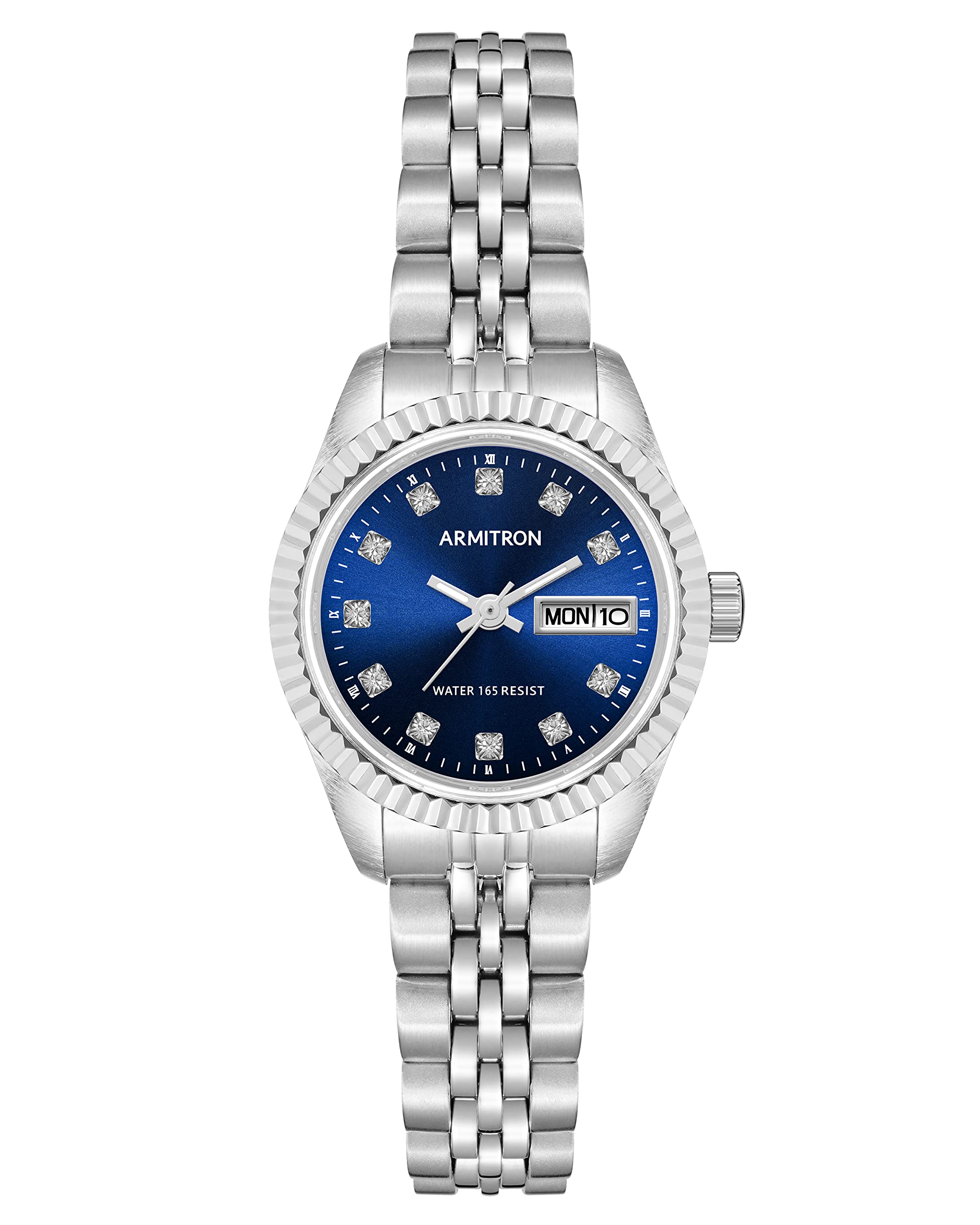 Armitron Women's Genuine Crystal Accented Bracelet Watch, 75-2475 - Product Imagery