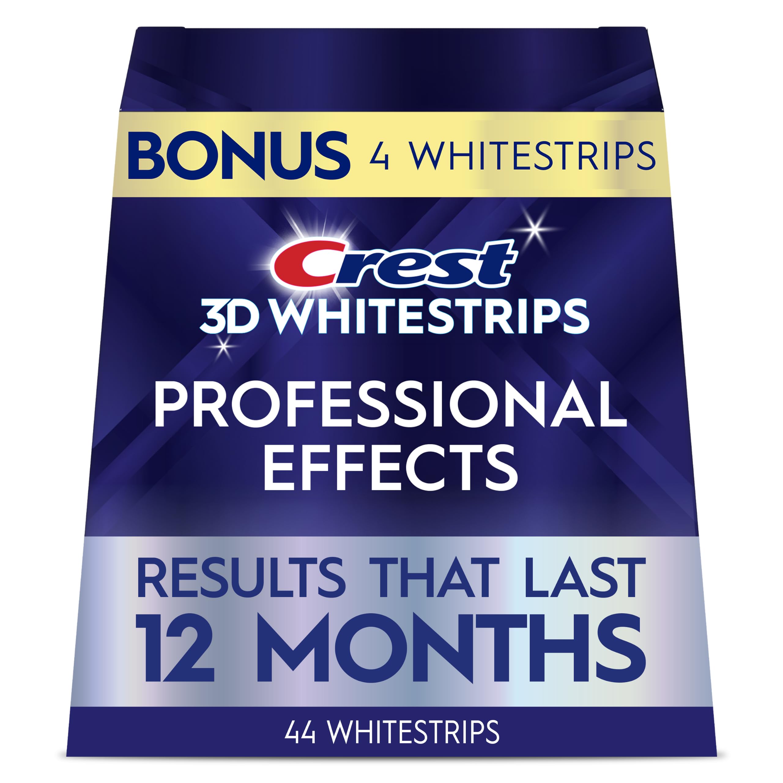 Crest Teeth Whitening Strips, Crest 3D Whitestrips Professiona... - Crest Official Product View 1