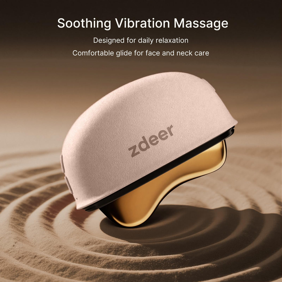 GS5 Electric Heated Gua Sha Tool Red Light Face Massager - ZDEER Official Imagery - 8