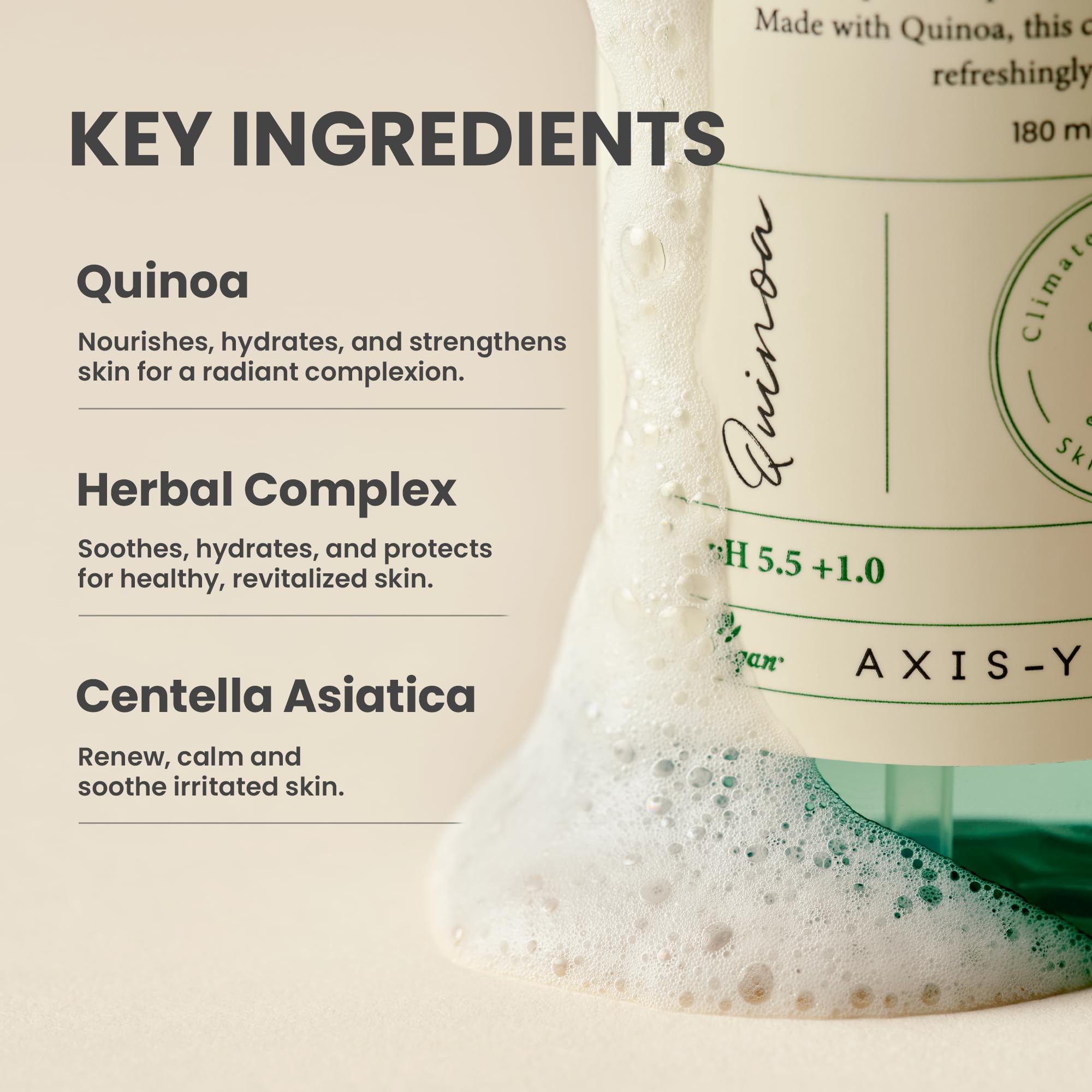 AXIS-Y Quinoa One Step Balanced Gel Cleanser - AXIS-Y