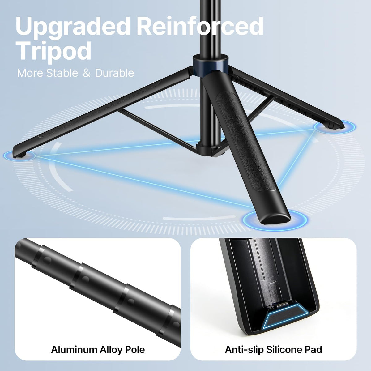 Vlogging Kit for iPhone Android 70 9 Extendable Selfie Stick - yAyusi Official Imagery - 5