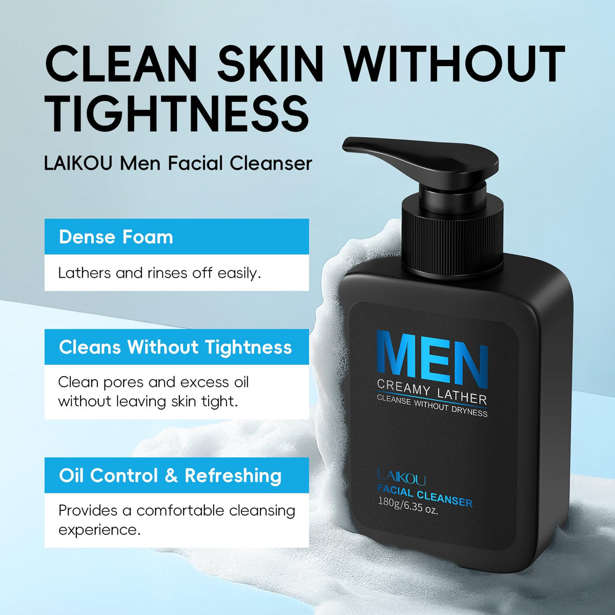 LAIKOU Skin Care Set Gifts for Men Skincare Gift Set Men - LAIKOU Official Imagery - 3