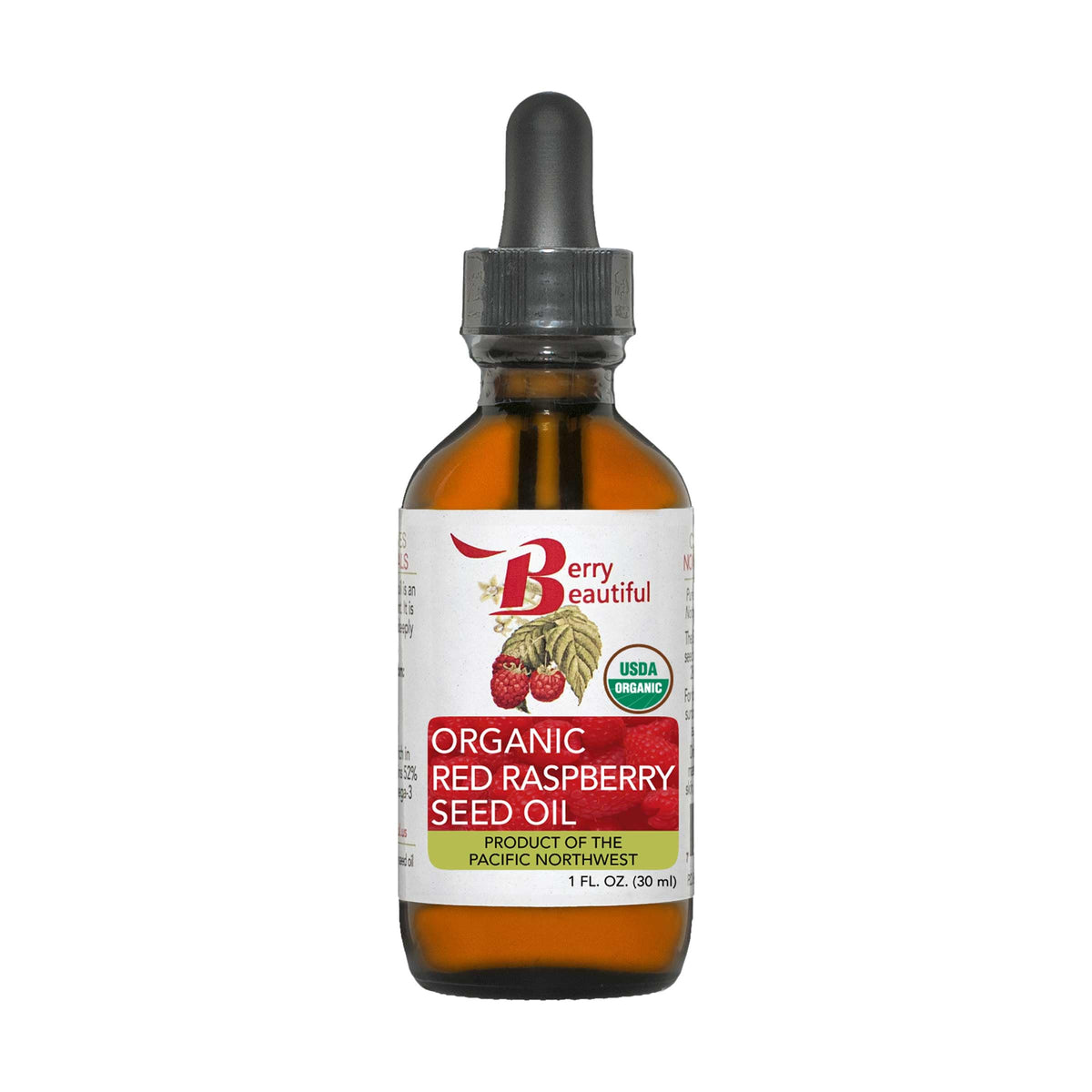 Berry Beautiful Certified Organic Red Raspberry Seed Oil - Berry Beautiful Official Imagery - 2