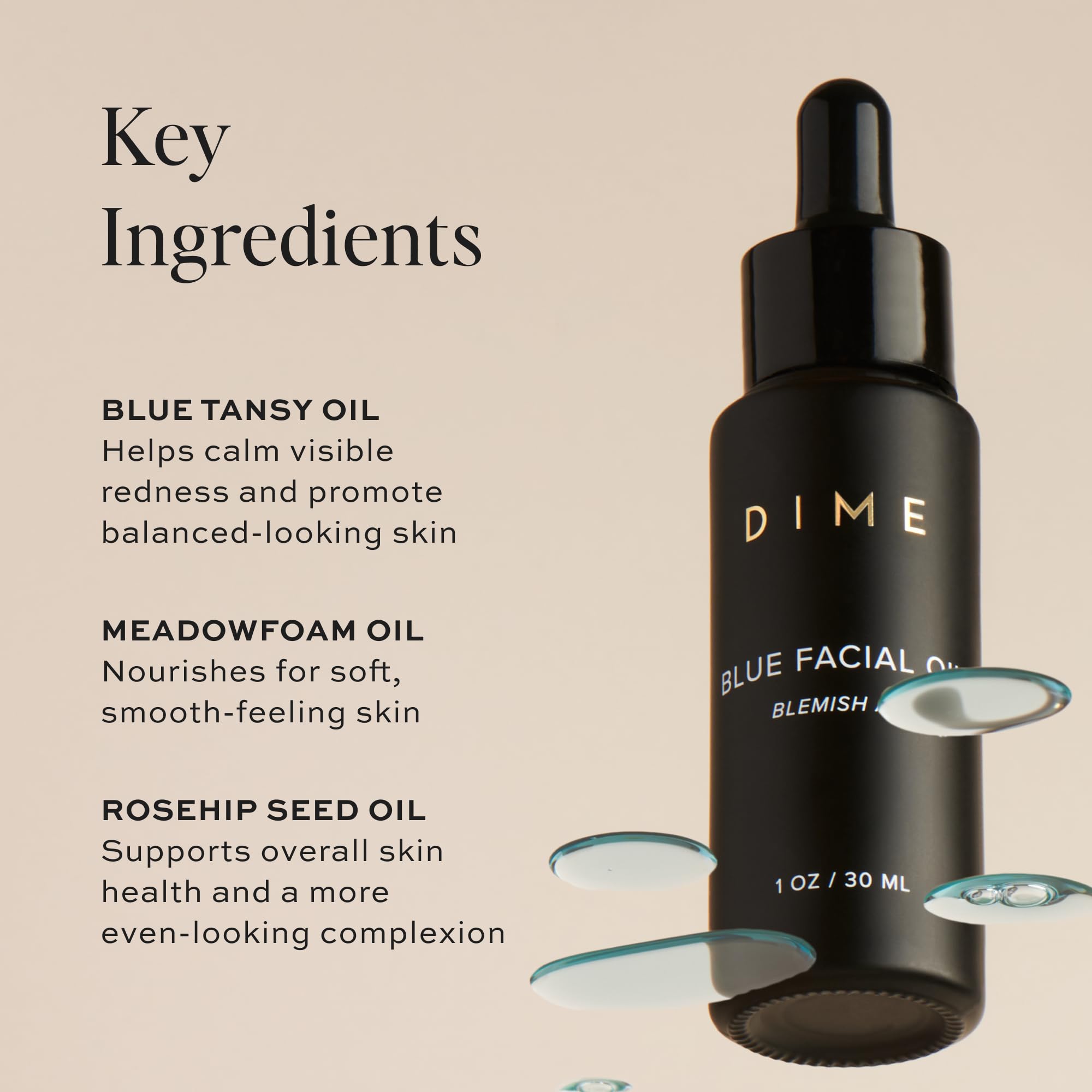 DIME Beauty Blue Facial Oil - DIME Official Imagery - 4
