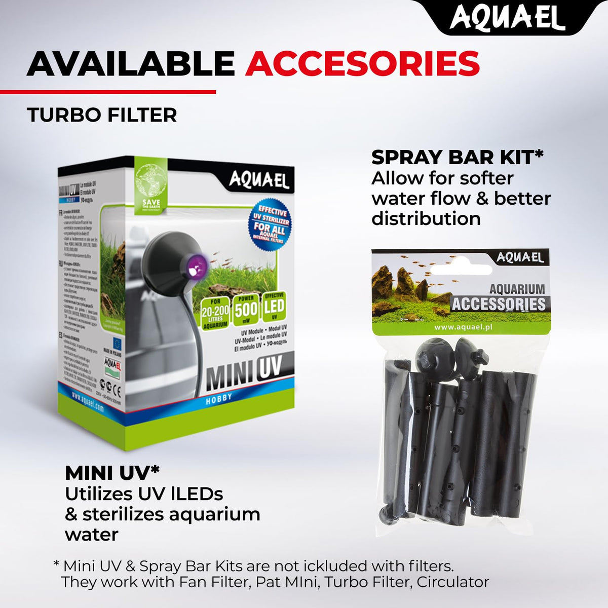 Aquael Turbo Internal Power Filter - Aquael Official Imagery - 5