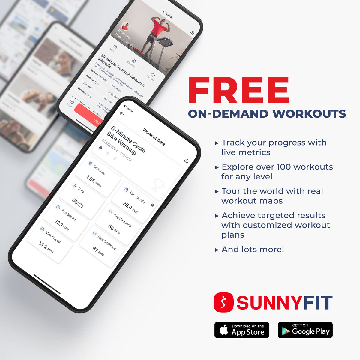 Sunny Health Fitness Smart Recumbent Bike for Indoor Low - Sunny Health & Fitness Official Imagery - 7