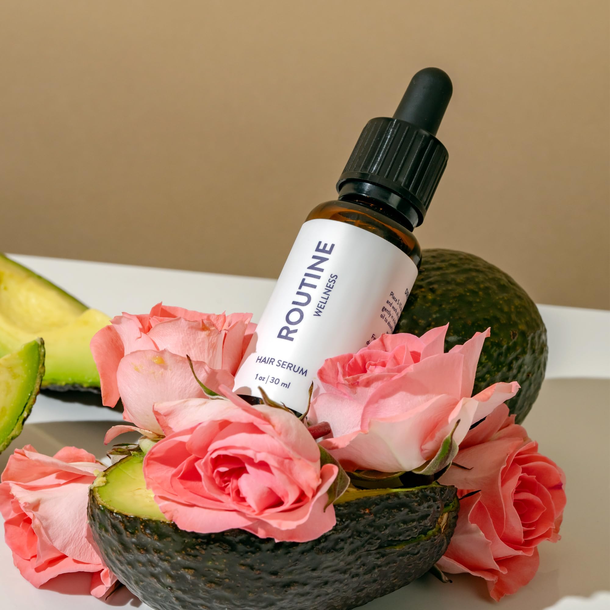 Routine Wellness Hair Serum, Rosemary, Argan, Tea Tree - Routine Wellness Official Product View 8
