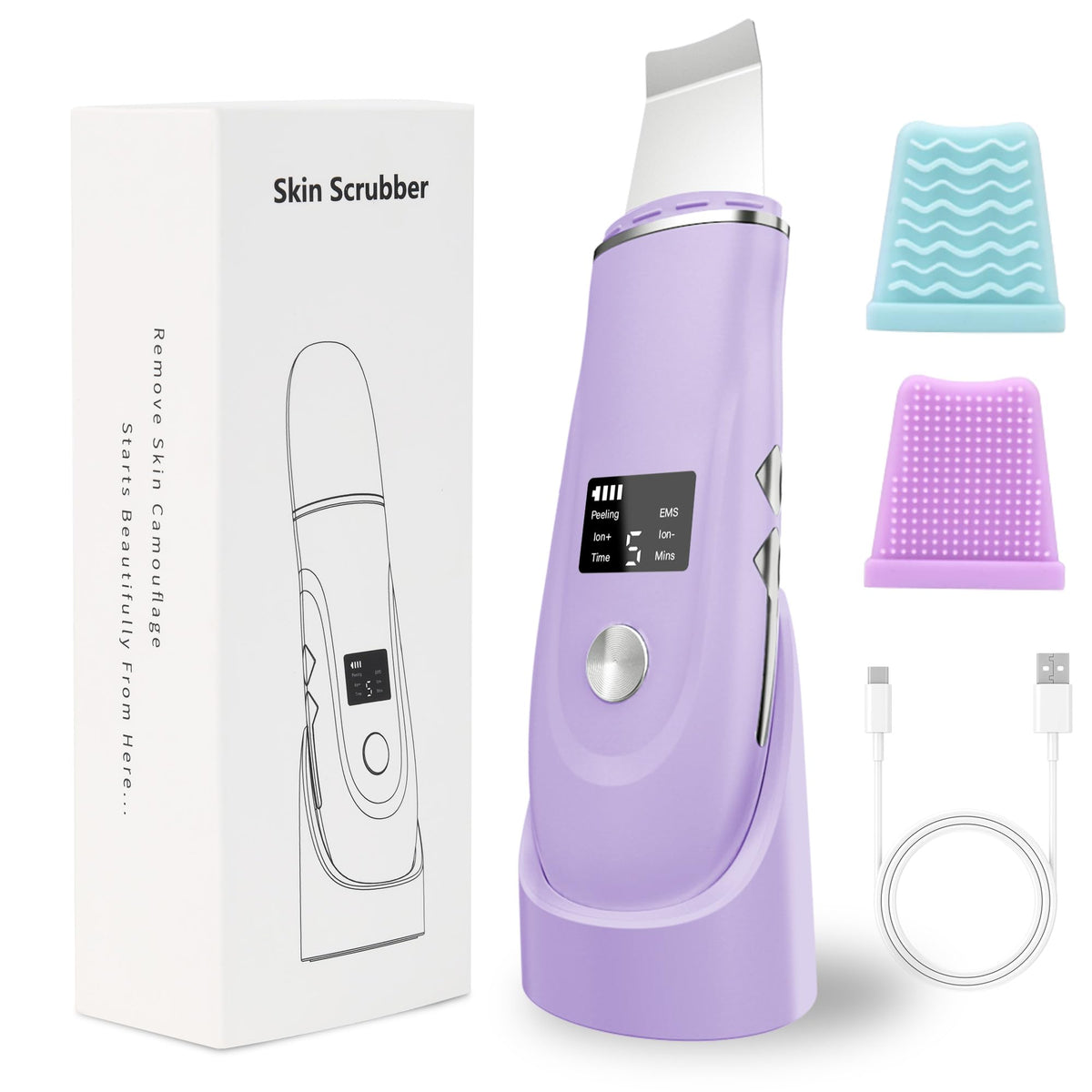Face Scrubber Skin Spatula - QYCSL Official Imagery - 1