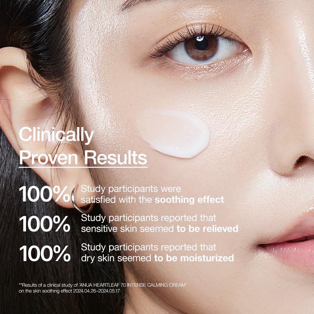 Anua Heartleaf 70 Intense Calming Cream with Ceramide, 1.69 fl.oz - ANUA Official Product View 6