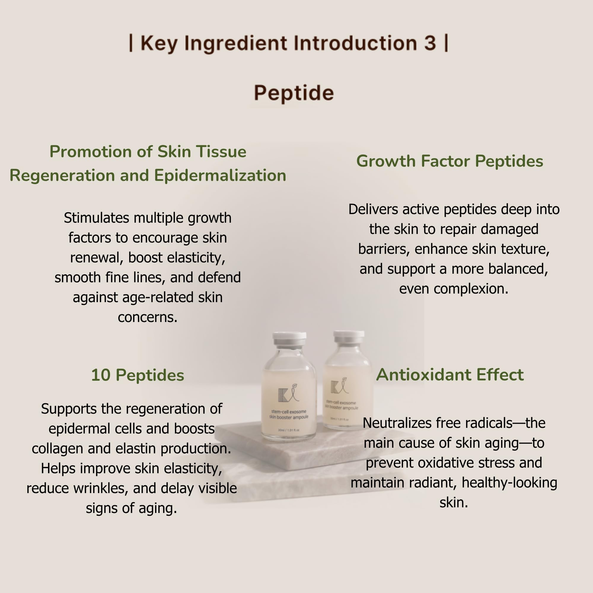 Stem-Cell Exosome Skin Booster Kit Booster Ampoule - ki cosmetics