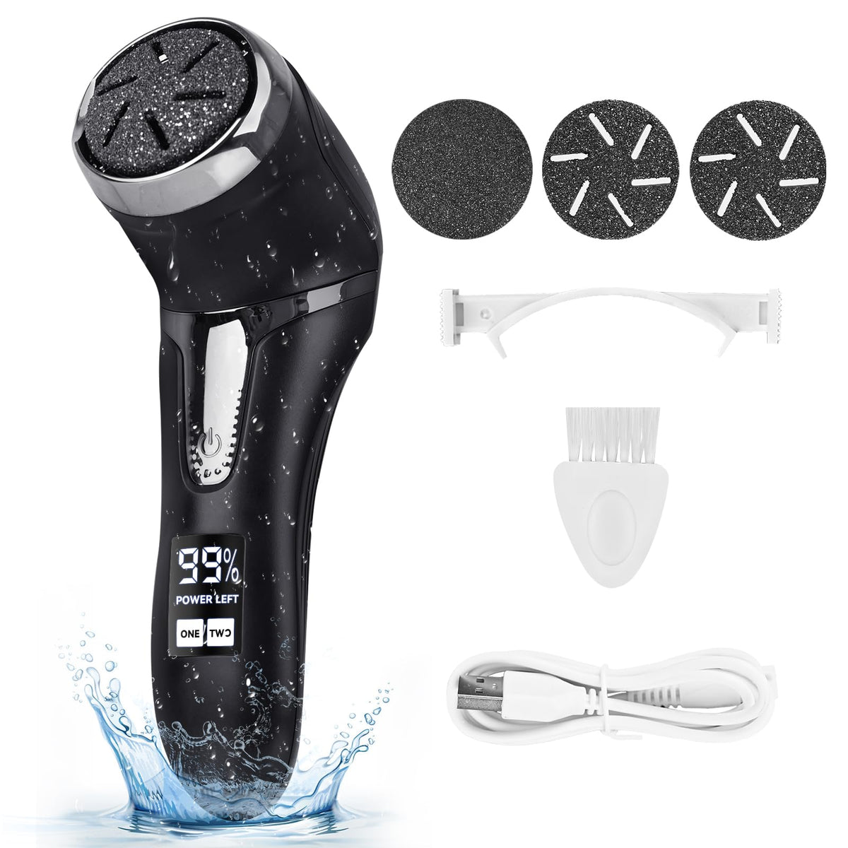 Nicebirdie Electric Callus Remover for Feet with Vacuum - NiceBirdie Official Imagery - 2