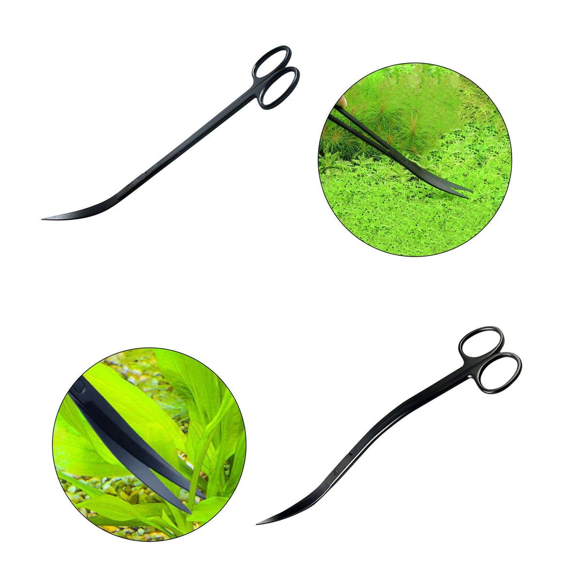 Aquascaping Tools 7 in 1 Kit Aquarium Plant Scissors Tools - KnR Harmony Official Imagery - 6