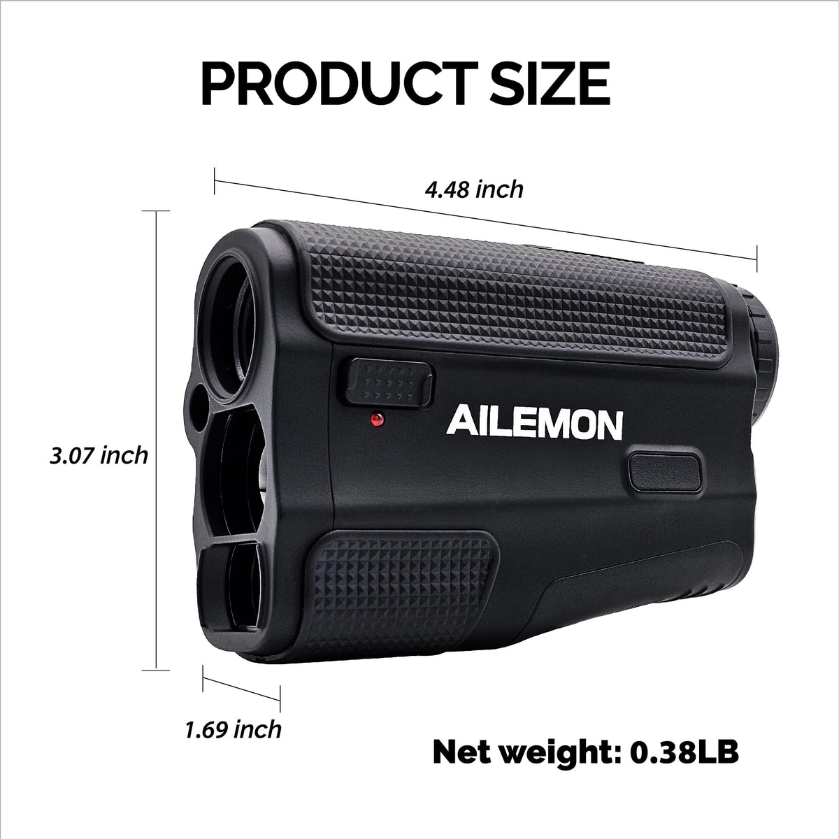 Golf Rangefinder with Slope Switch for Tournament Use 900 - AILEMON Official Imagery - 8