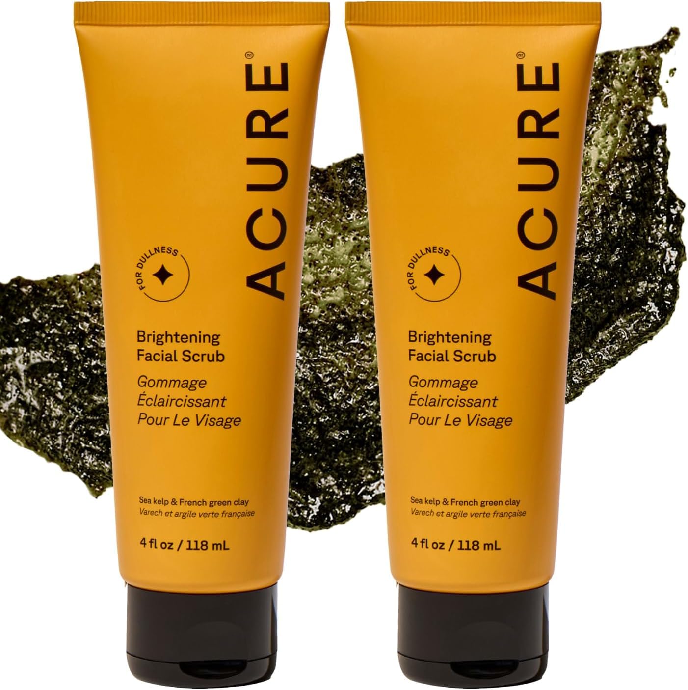 Acure Brightening Facial Scrub - Exfoliating Face Wash 4 fl oz - Acure Official Product View 10