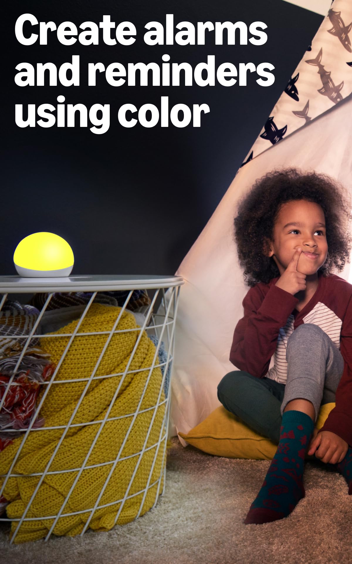 Amazon Echo Glow  , Night light for kids, Works with Alexa - Amazon Official Product View 7