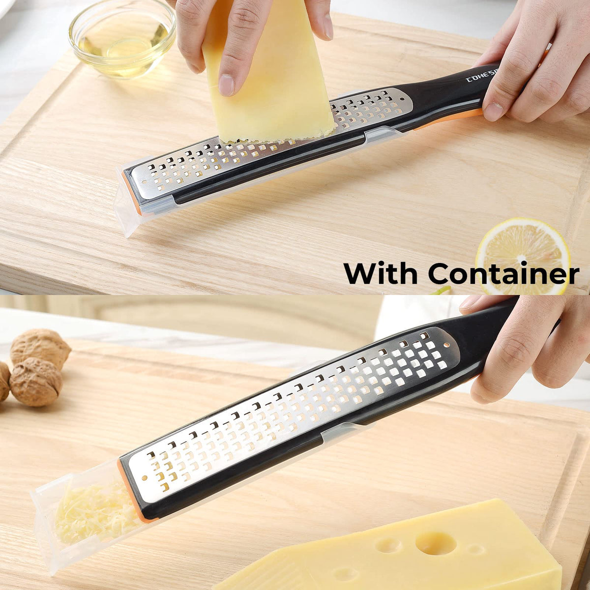 Cohesion Etched Zester Grater Set of 2 - Cohesion Official Imagery - 5