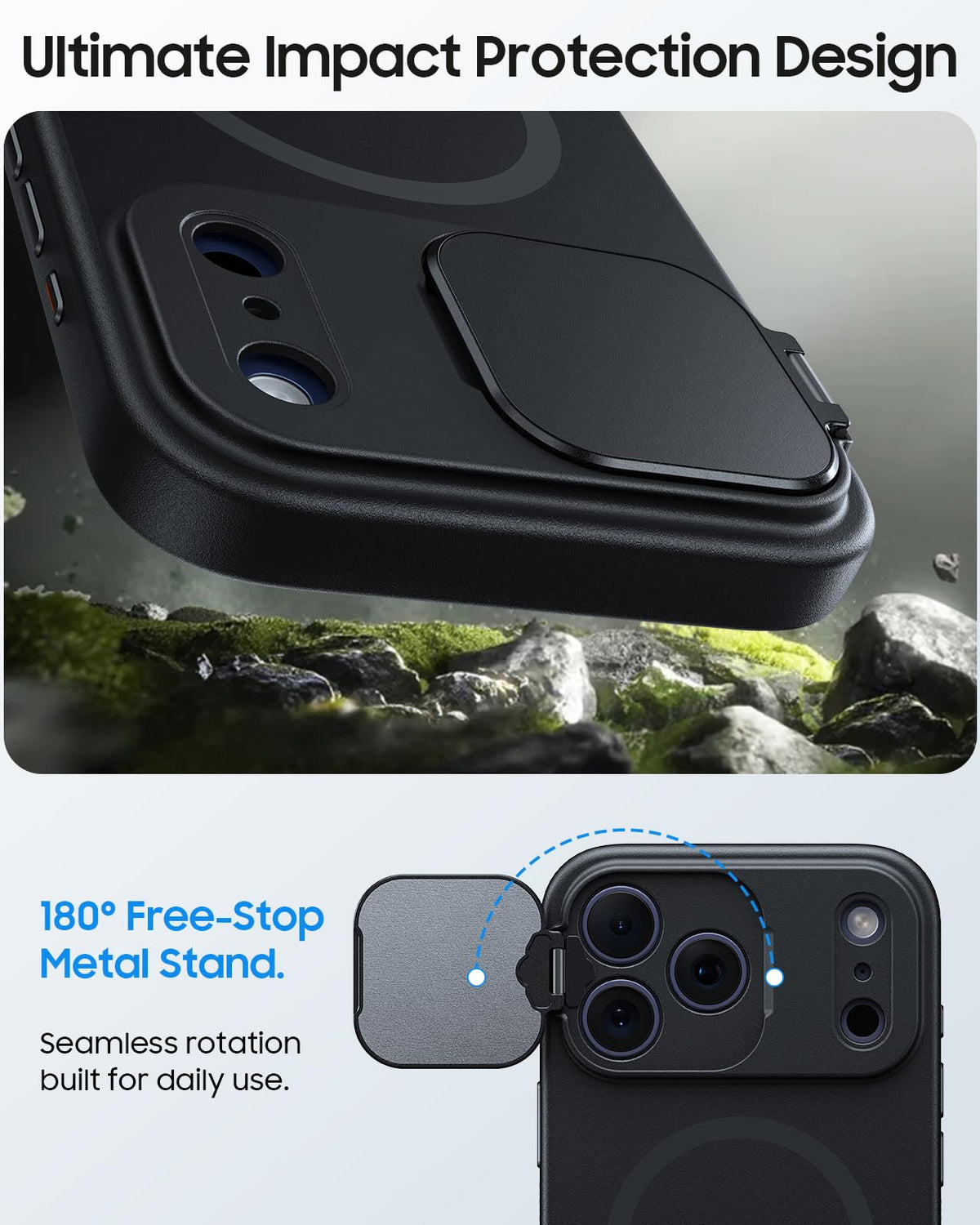 for iPhone 17 Pro Max Case with Precision Lens Protection - VOFATA Official Imagery - 6