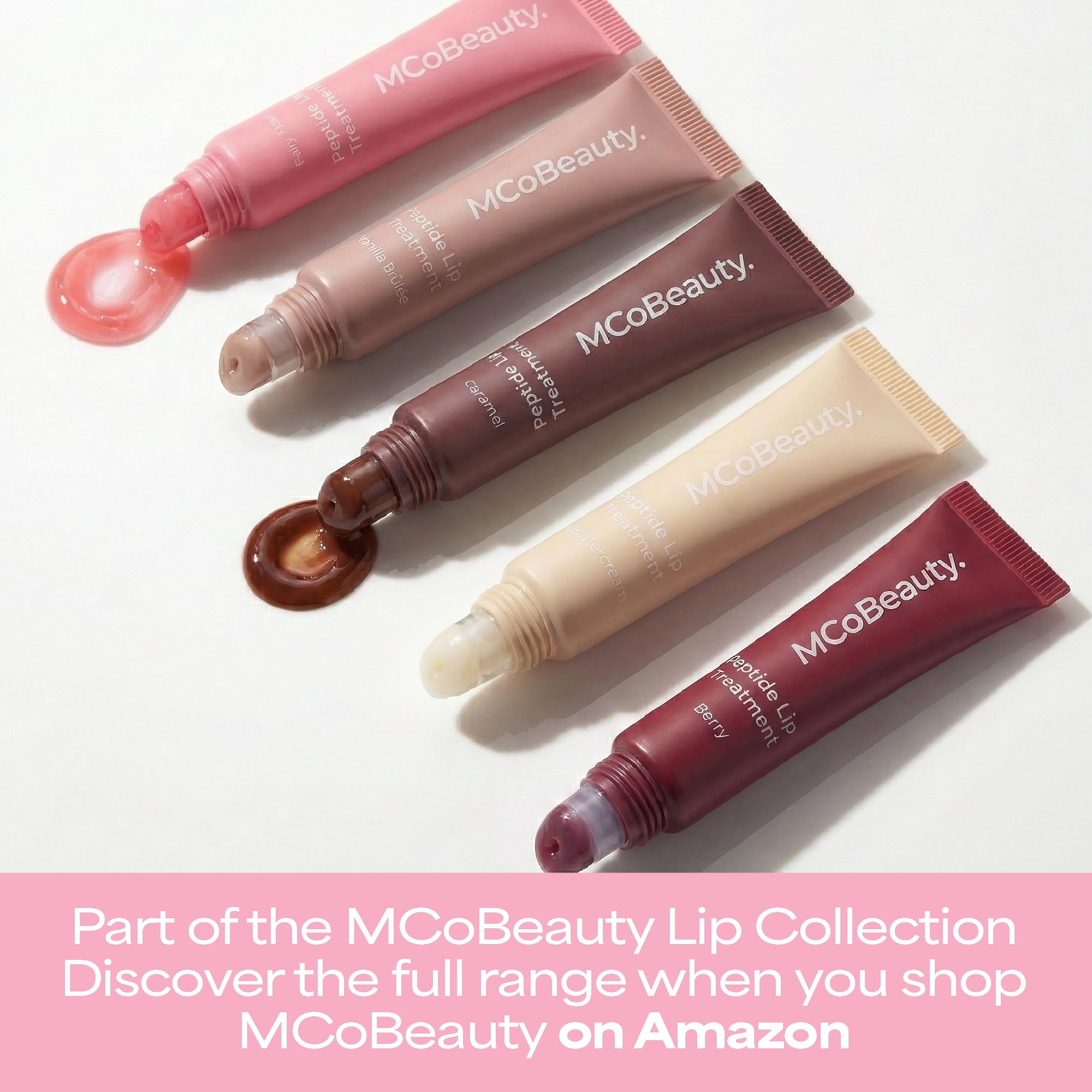 MCoBeauty Peptide Lip Treatment - Latte Plumping Lip Gloss Balm - MCoBeauty Official Product View 7