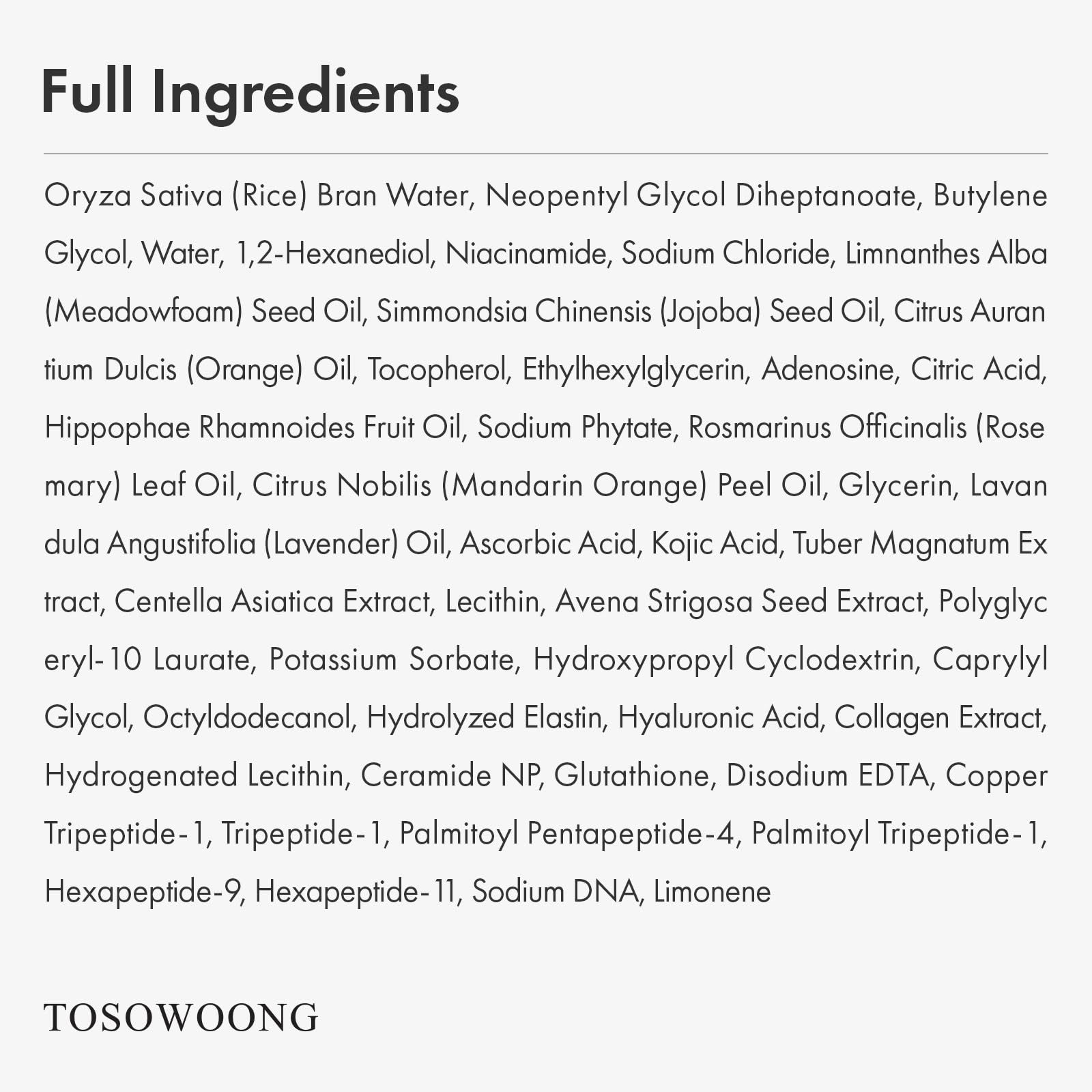 TOSOWOONG Rice Glow Spray Serum All in One Mist for Glass - TOSOWOONG Official Imagery - 7