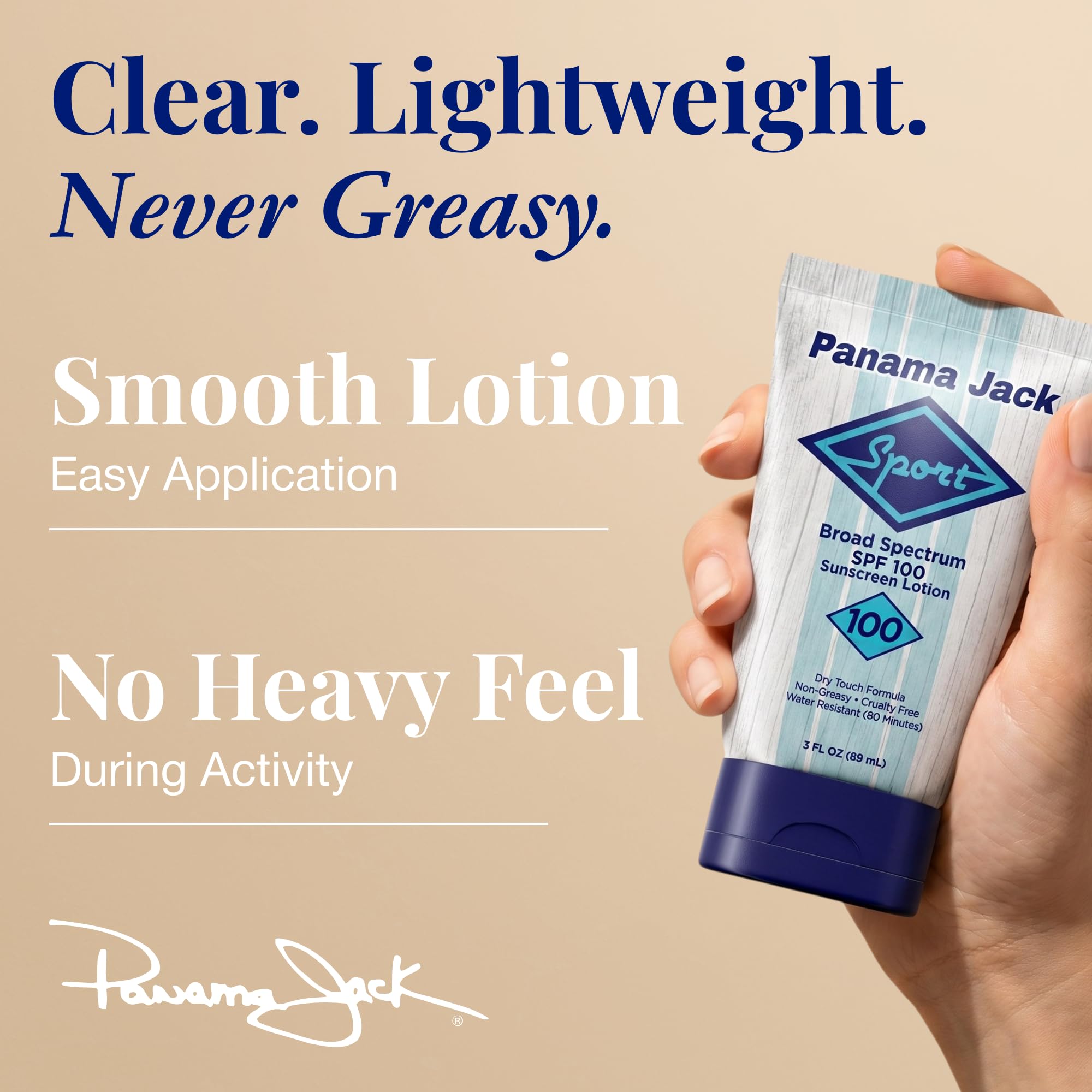 Panama Jack Sport Sunscreen Lotion - SPF 100, Broad Spectrum UVA/ - Panama Jack Official Product View 5