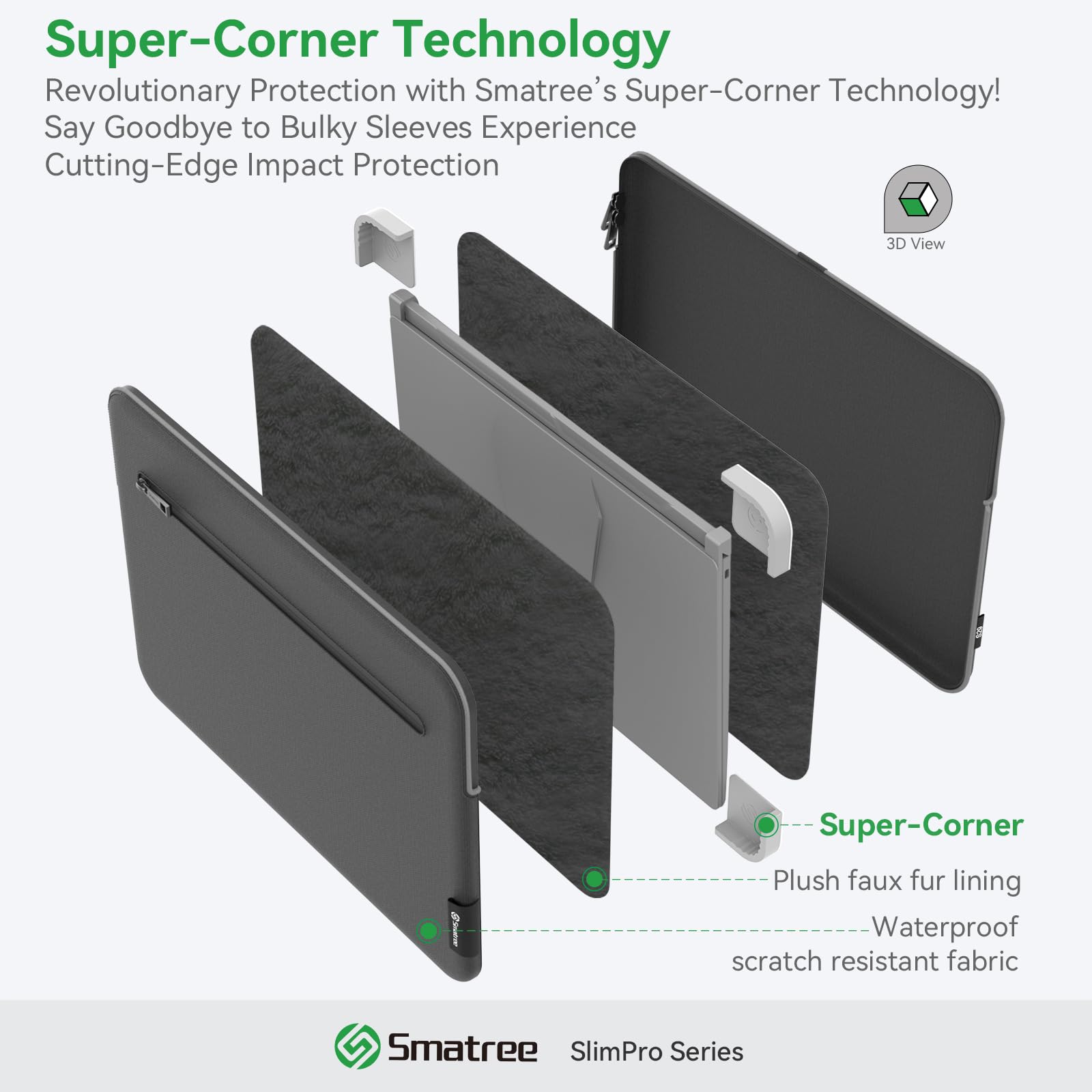 Smatree SlimPro 14" Laptop Case for HP mt22 – S424