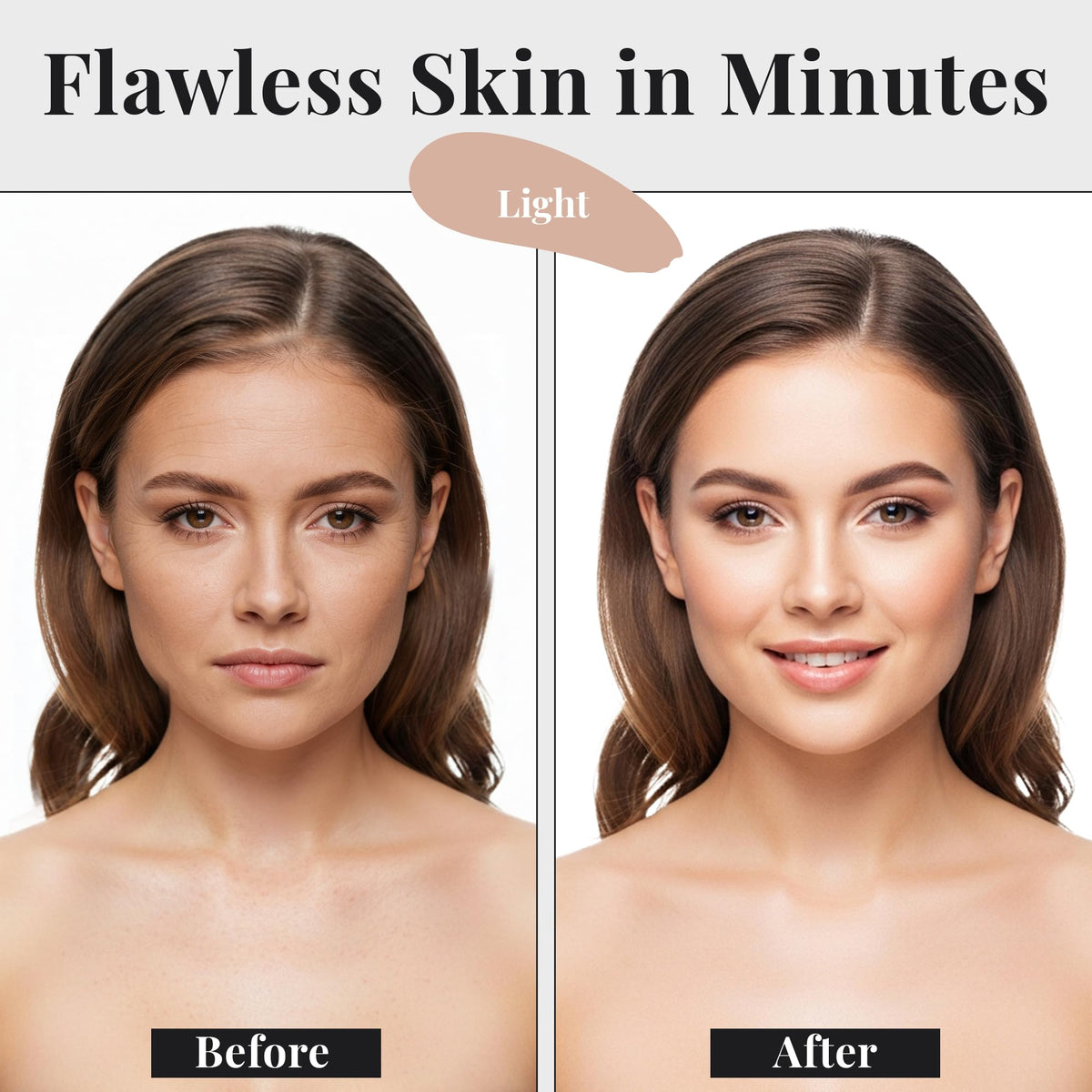 Jerome Alexander My Color Self Adjusting Foundation 2pc Set - Jerome Alexander Official Imagery - 5