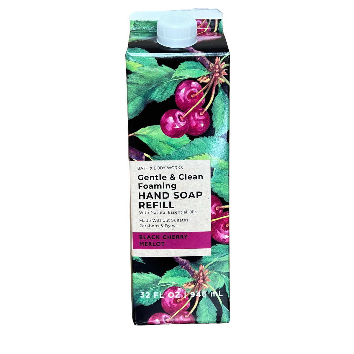 Bath Body Works Black Cherry Merlot Refill Gentle Clean - Bath & Body Works Official Imagery - 2