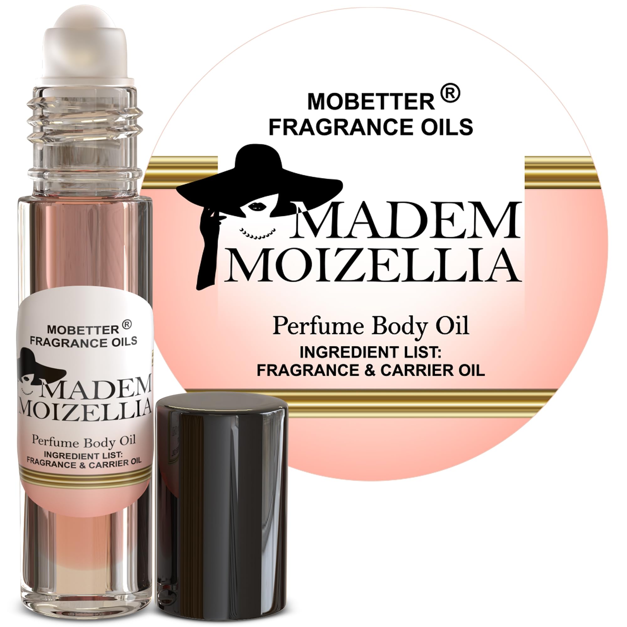 MOBETTER FRAGRANCE OILS Madem Moizellia Women Perfume Body Oil - Product Imagery