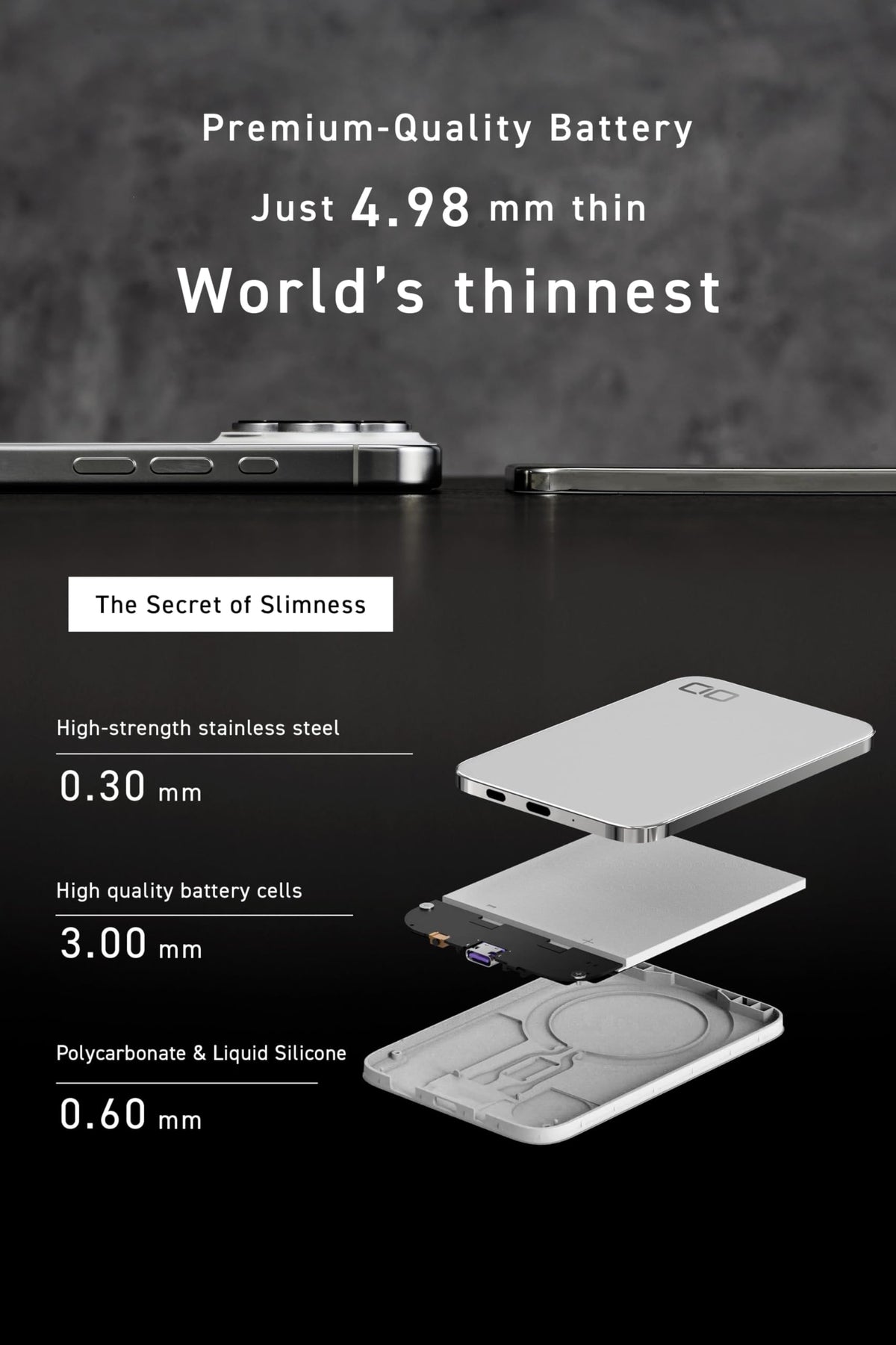 CIO SMARTCOBY Ultra Slim 3K 3000mAh Wireless MagSafe Power - CIO Official Imagery - 4