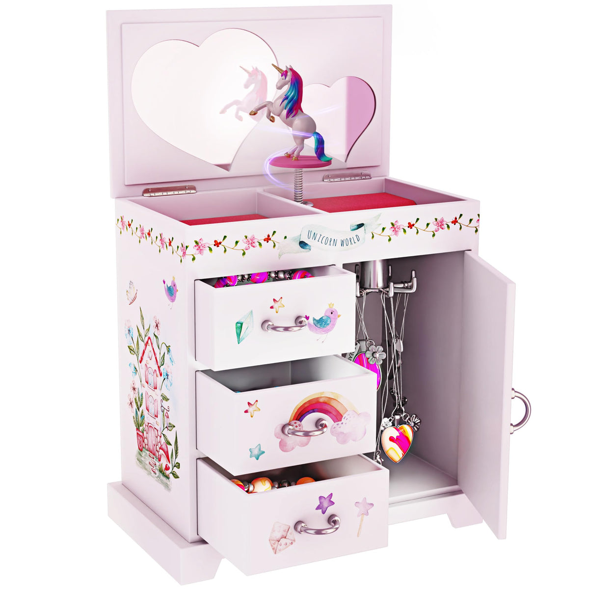 Pretty Me Unicorn Musical Jewelry Box for Kids - Pretty Me Official Imagery - 1