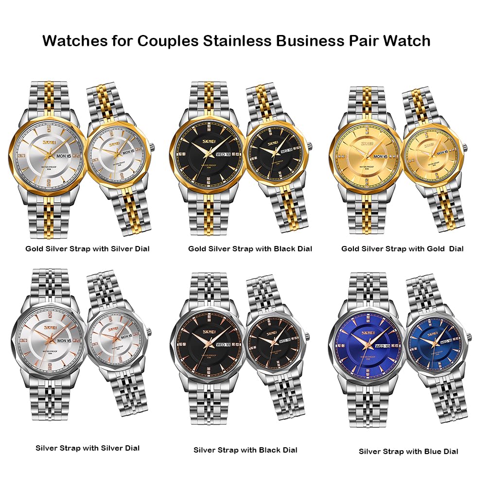 SKMEI Watch for Women Business Classic Fashion Stainless - SKMEI Official Imagery - 8