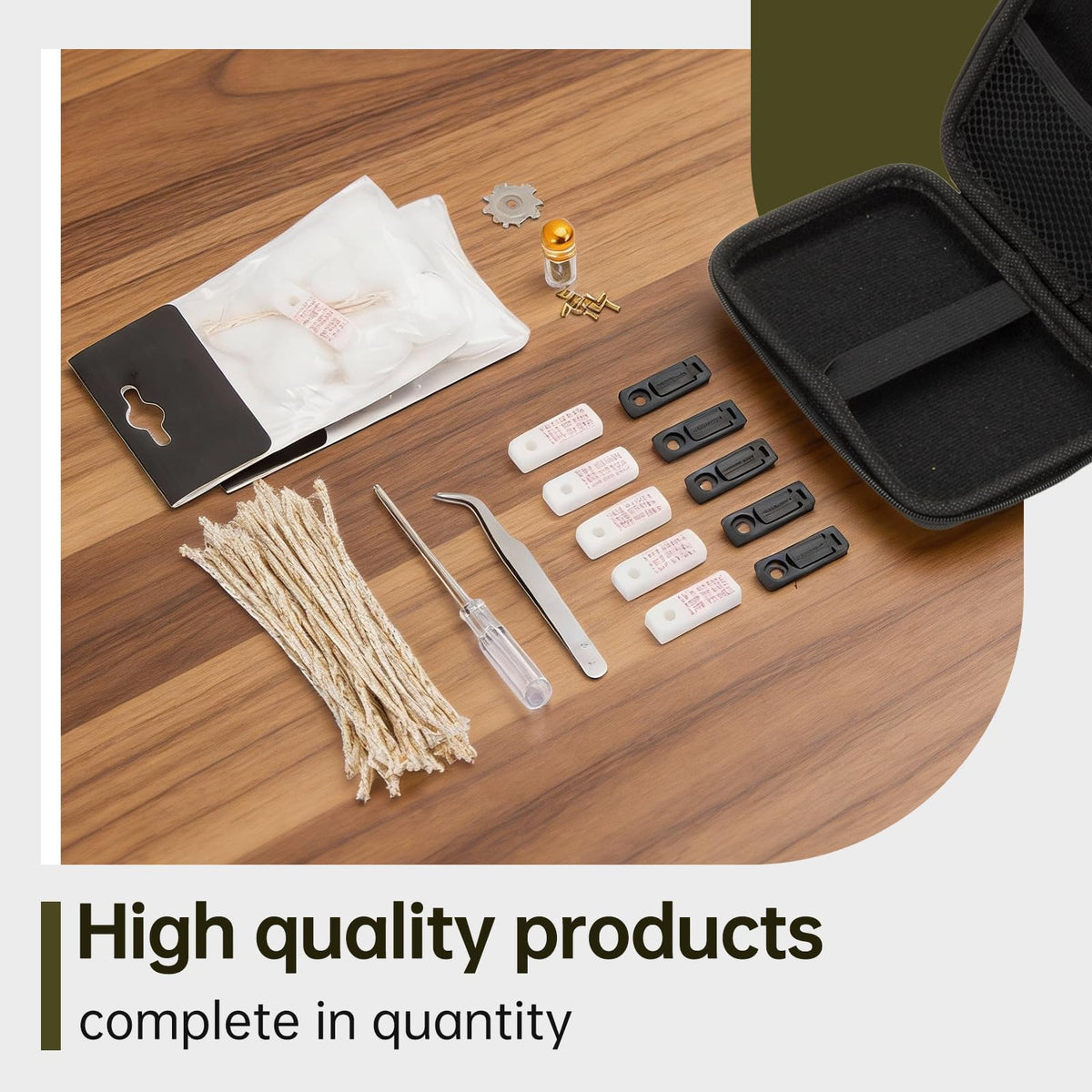 Lighter Repair Kit Compatible with Zippo Includes Flints - MEIJIAYOU Official Imagery - 4