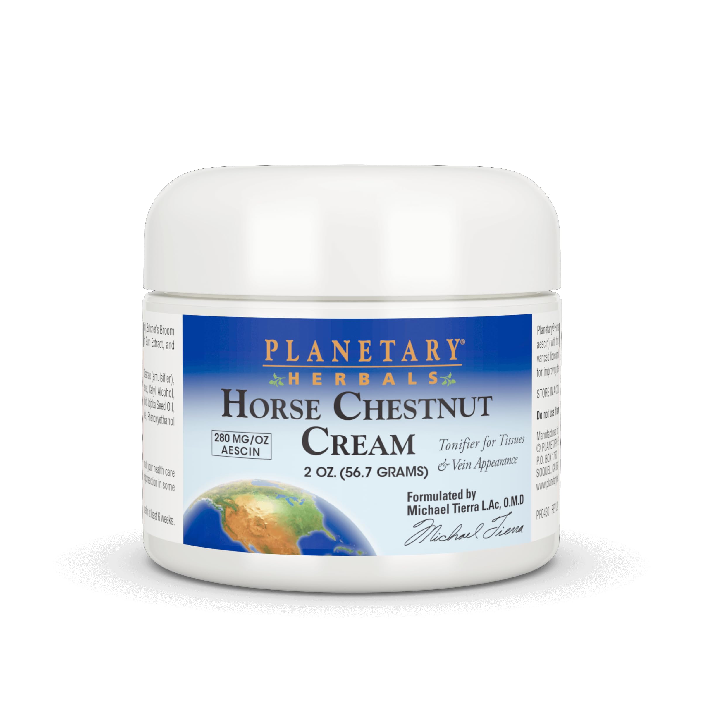 Planetary Herbals Horse Chestnut Cream Tonifier 2 oz