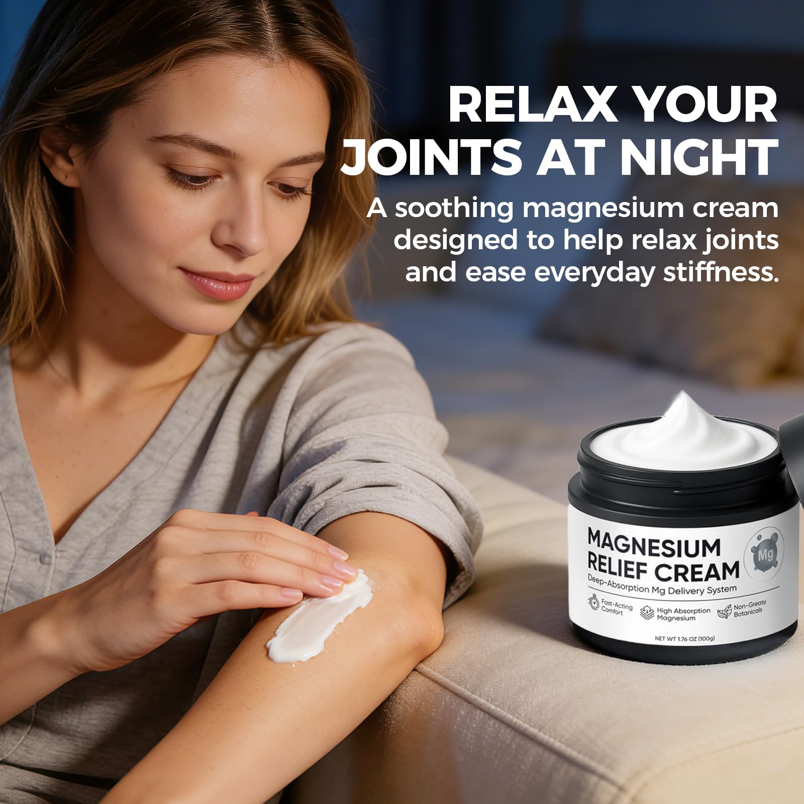 Nichalous Magnesium Joint Relief Cream 1.76oz