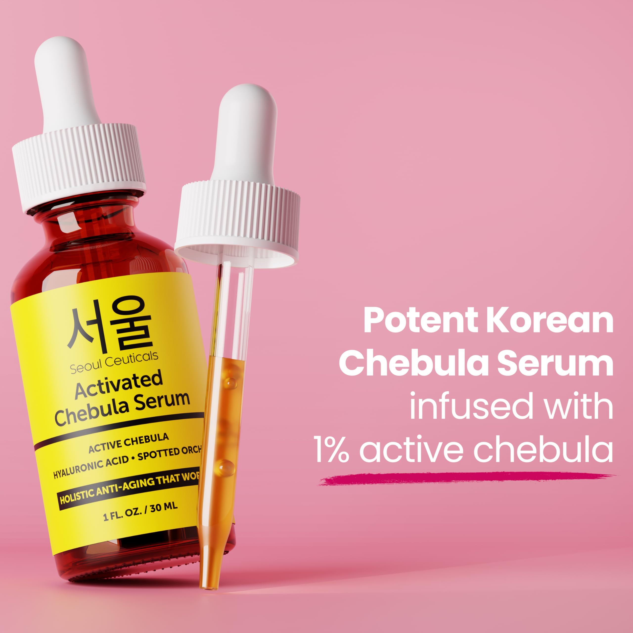 SeoulCeuticals Chebula Active Serum Korean Anti Aging Serum - SeoulCeuticals Official Imagery - 6