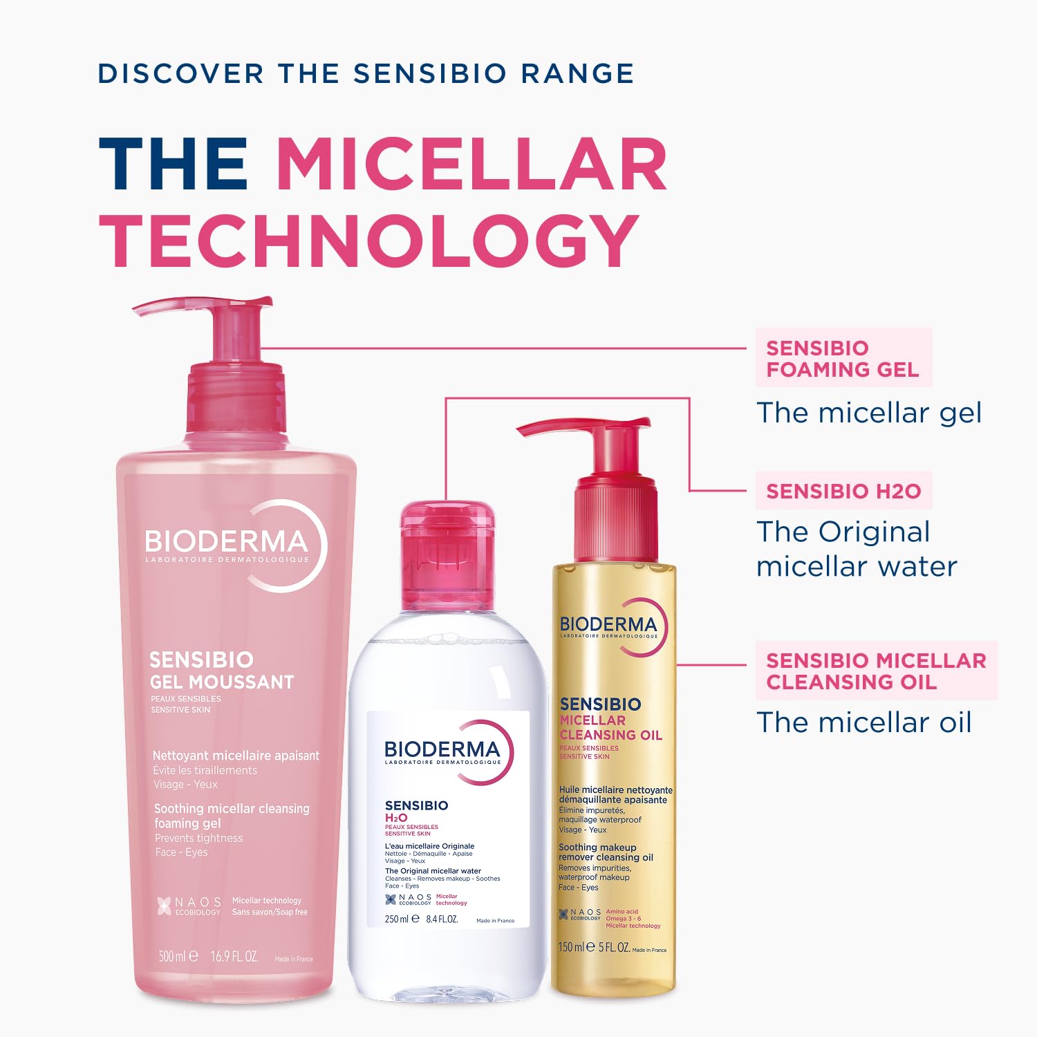 Bioderma Sensibio Foaming Gel Cleansing and Make Up Removing - Premium Selection Official Imagery - 8