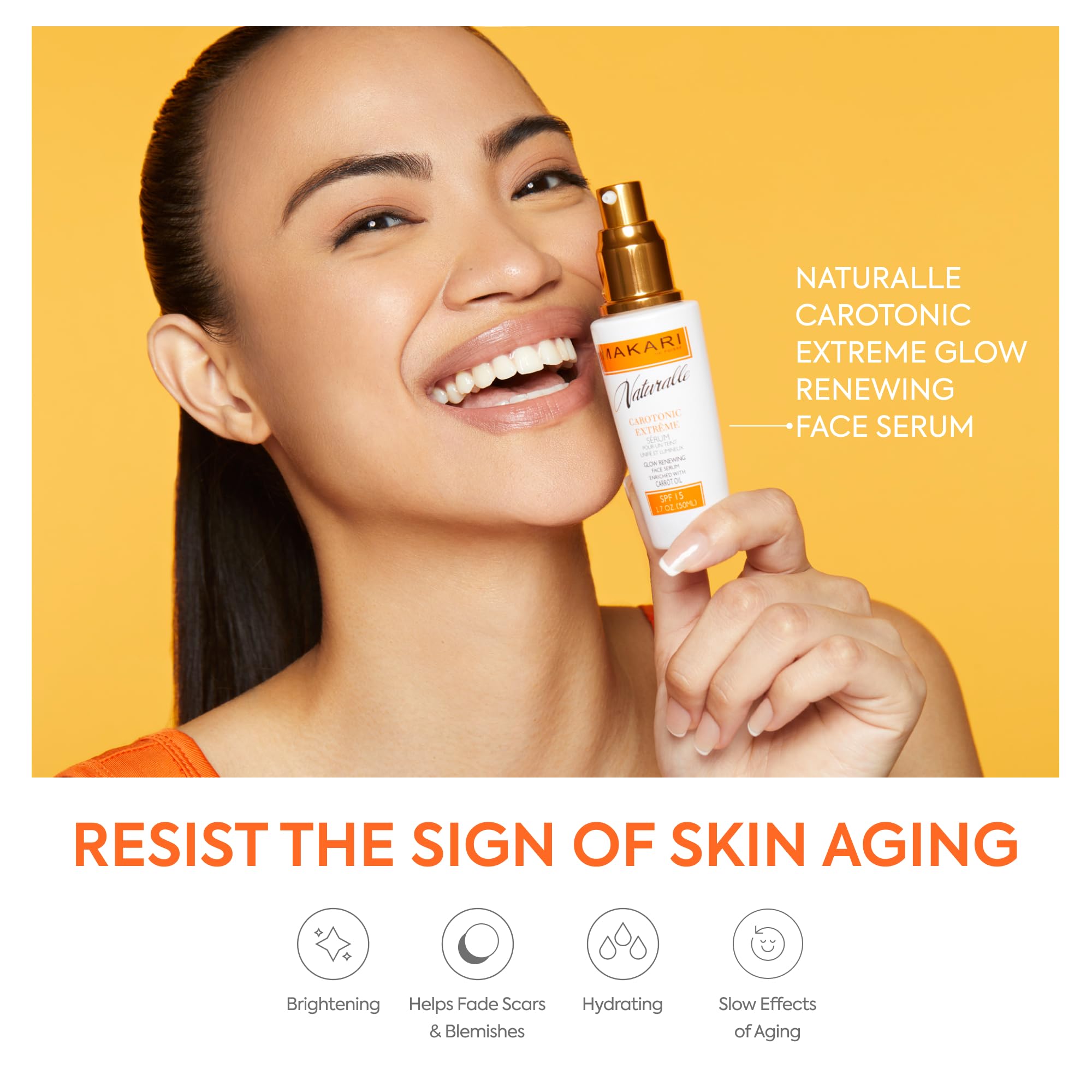 Makari Naturalle Carotonic Extreme Brightening Serum SPF15 2 - MAKARI Official Imagery - 4