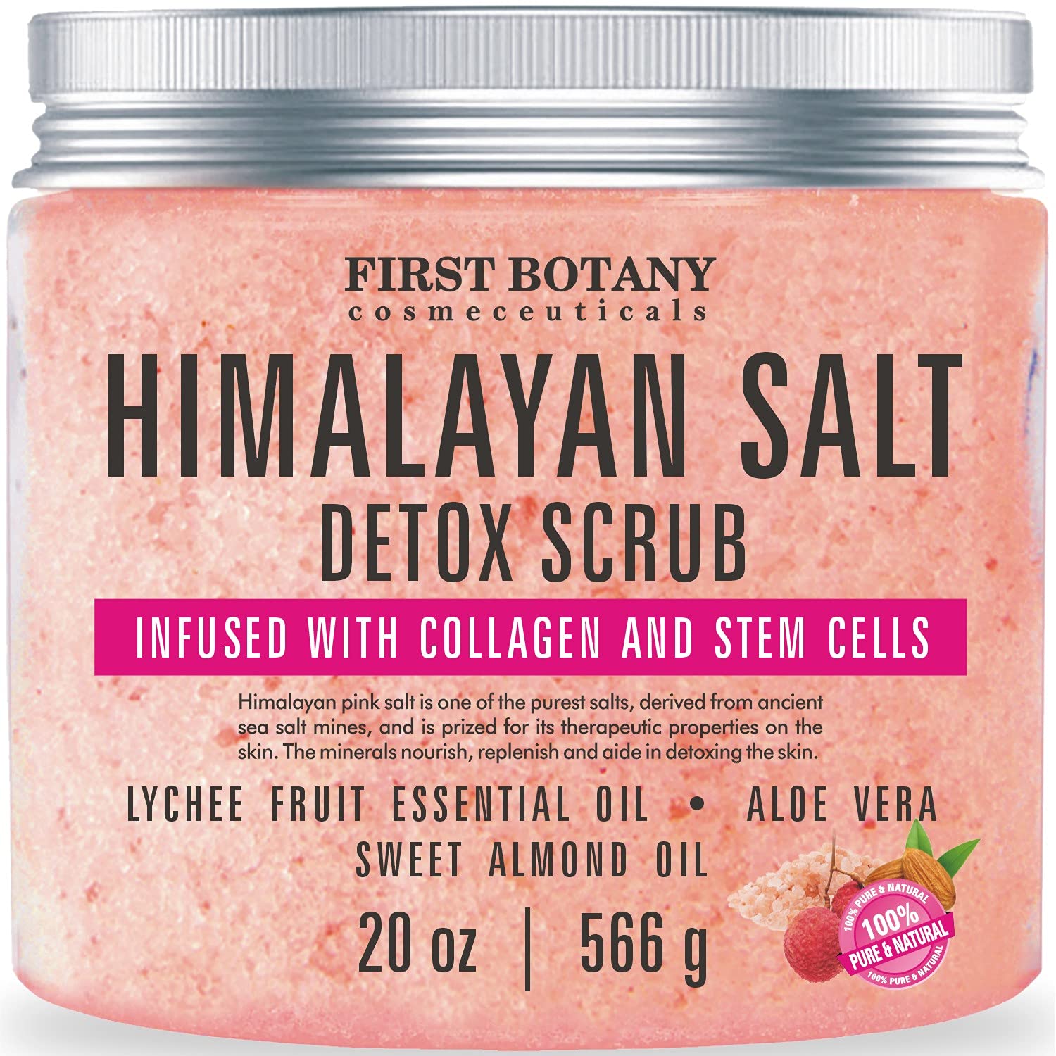 First Botany Body Scrub - Natural Exfoliating Salt Scrub & Body - First Botany Official Product View 10