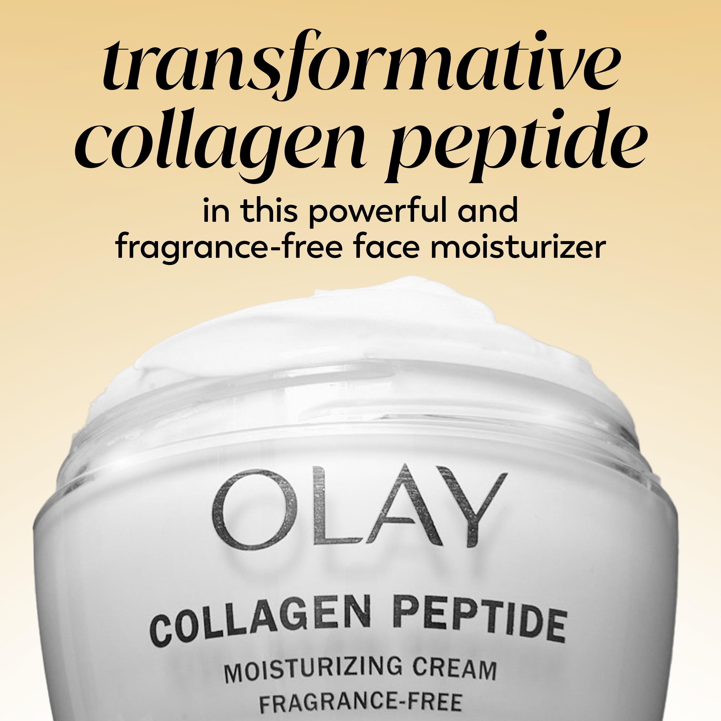 Olay Collagen Peptide Face Moisturizer, Firming Cream for Women, - Olay