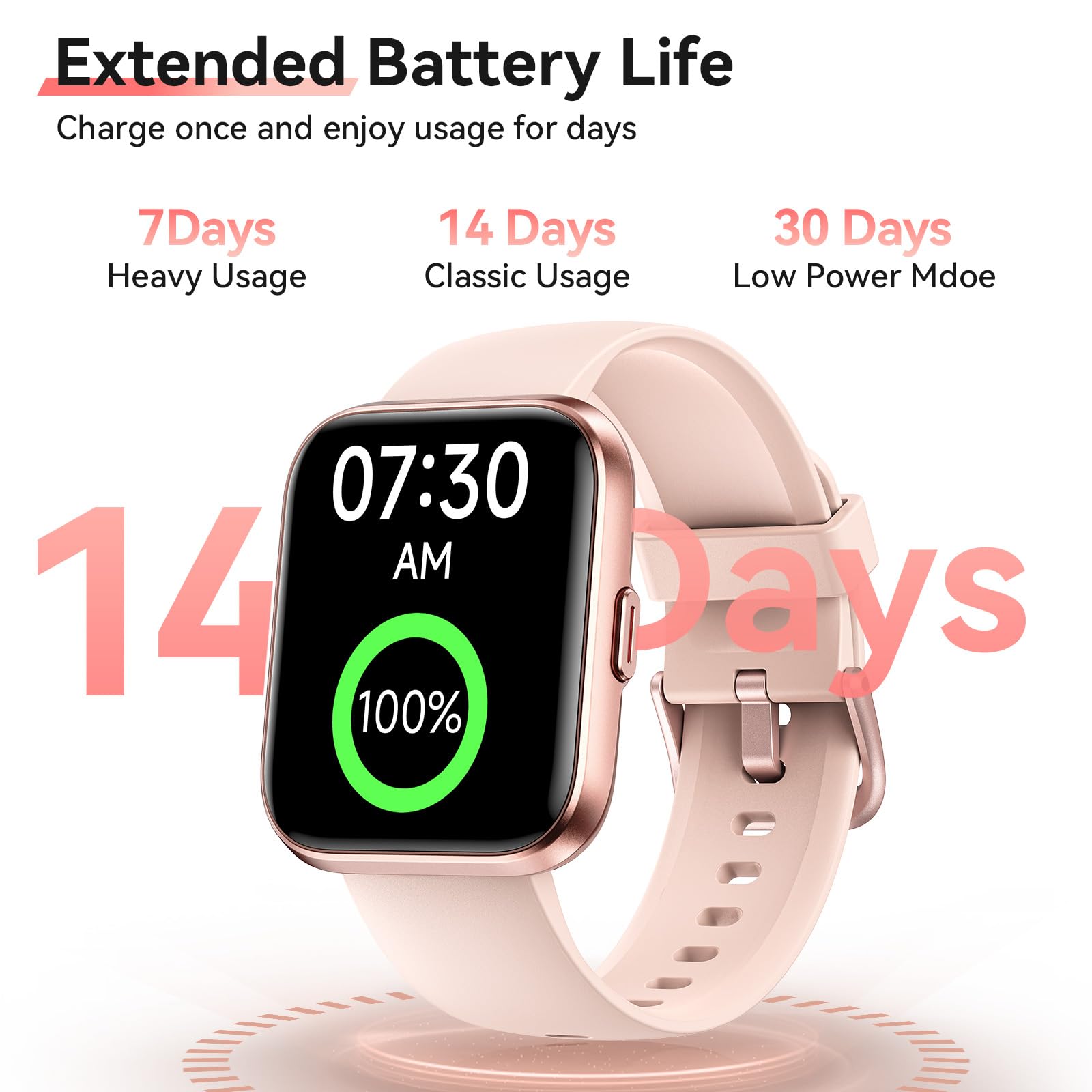 Hingso Smart Watches for Women, 1.85" HD Alexa Smart Watch for Android - View 7