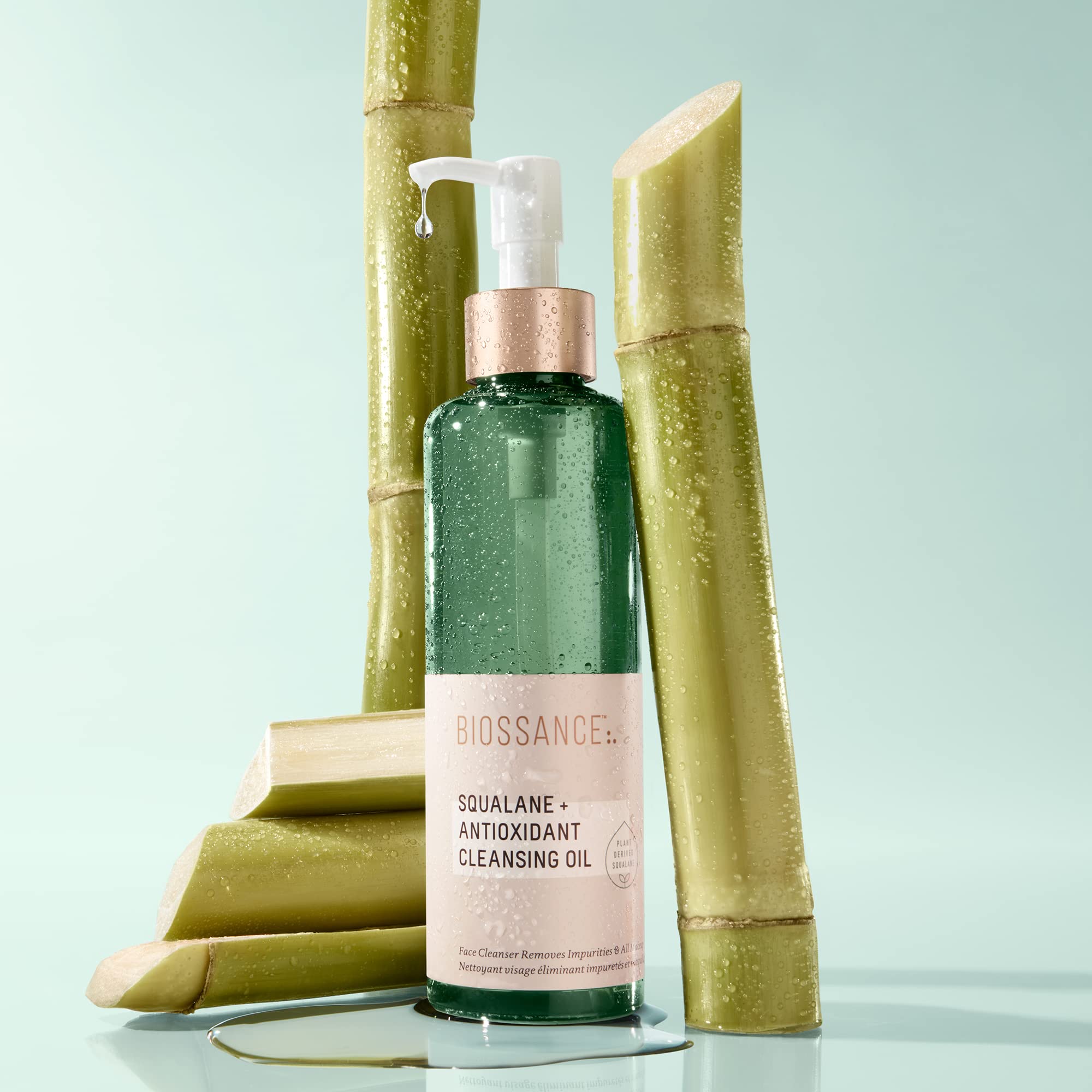 BIOSSANCE Squalane + Antioxidant Cleansing Oil. Lightweight - Generic