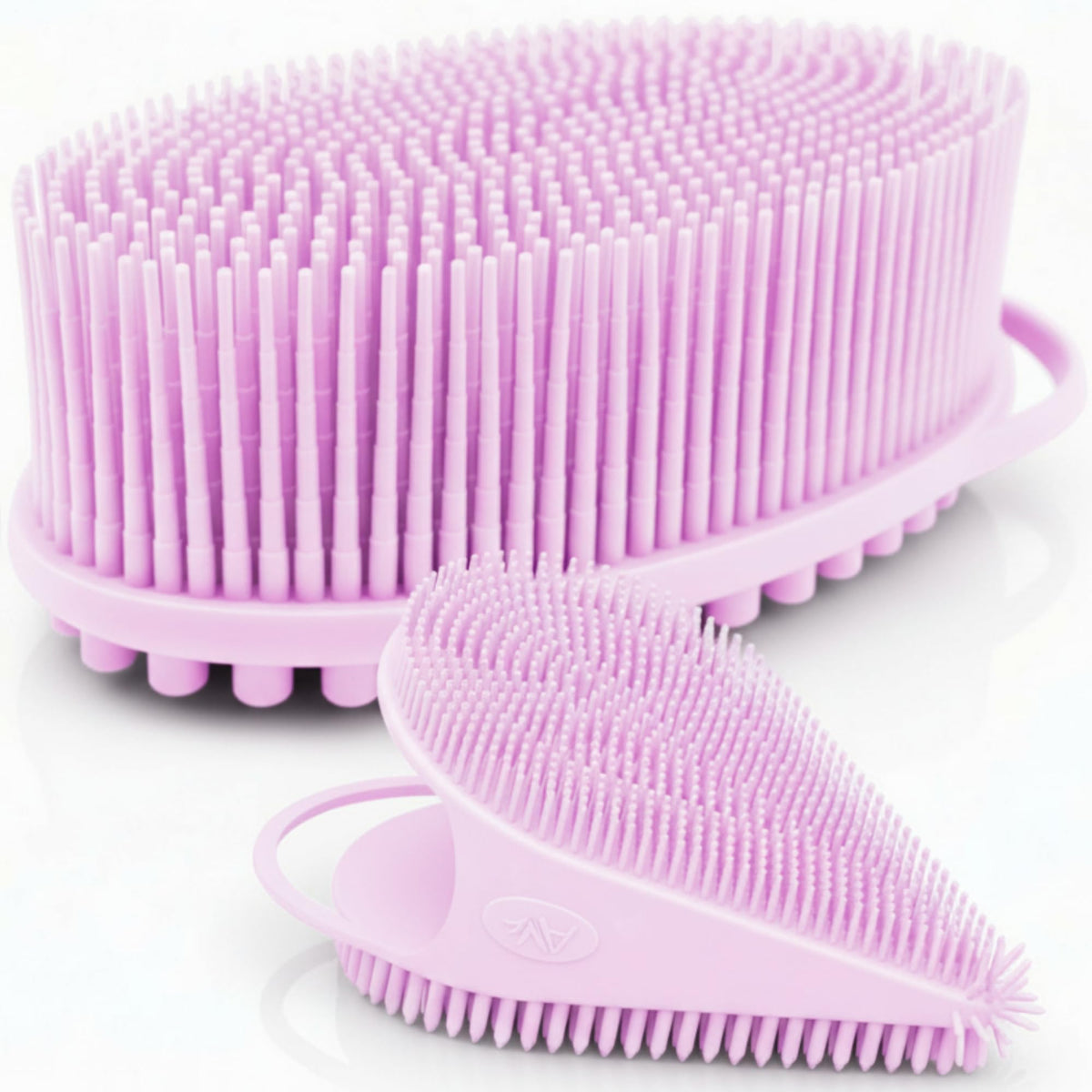 Avilana Premium Body Scrubber and Face Brush Set - Avilana Official Imagery - 2