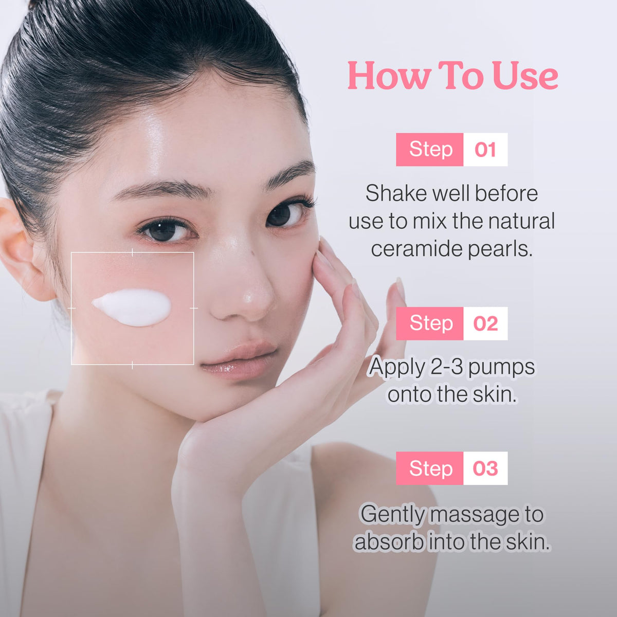 Pink Vitamin PDRN Bubble Serum Skin Barrier Hydration Cica 3 - Omitted Official Imagery - 8
