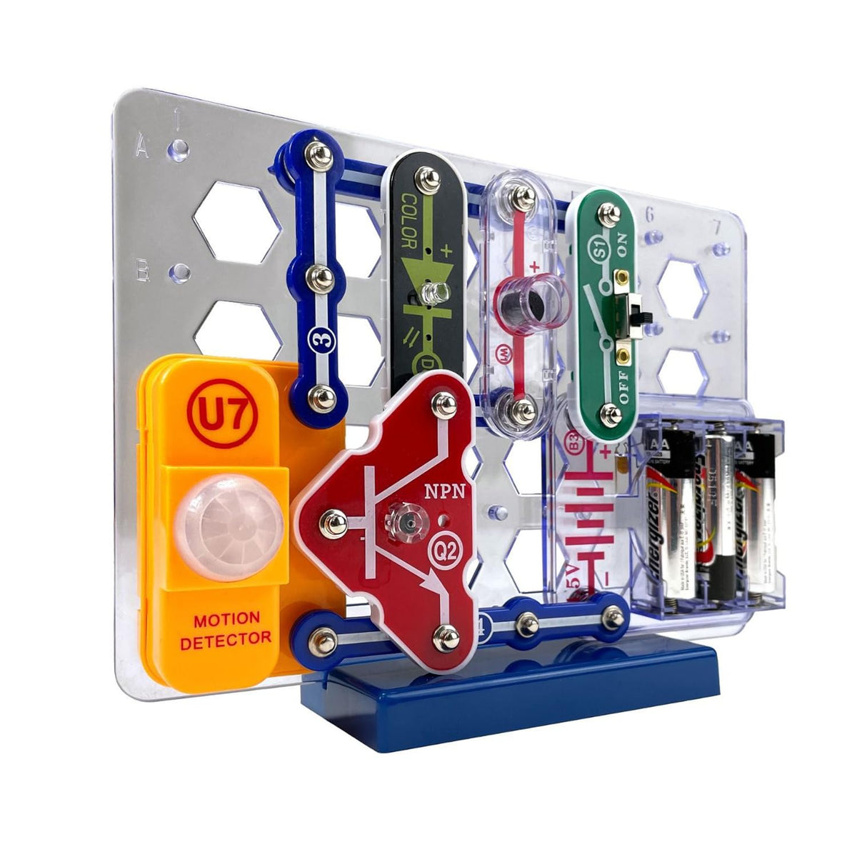 SNAP CIRCUITS Spy Kit STEM Toy 25 Activities for Kids Ages 7 - Snap Circuits Official Imagery - 5