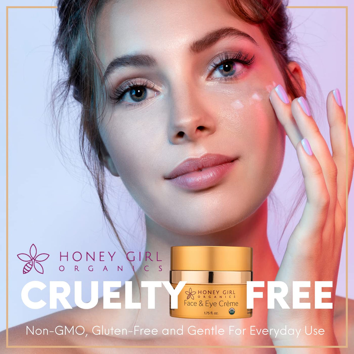 Honey Girl Organics Face Eye Cr me USDA Certified Organic - Honey Girl Organics Official Imagery - 4