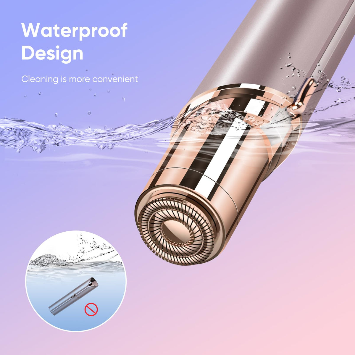 Facial Hair Removal for Women Portable Painless Hair Remover - bikurpia Official Imagery - 7