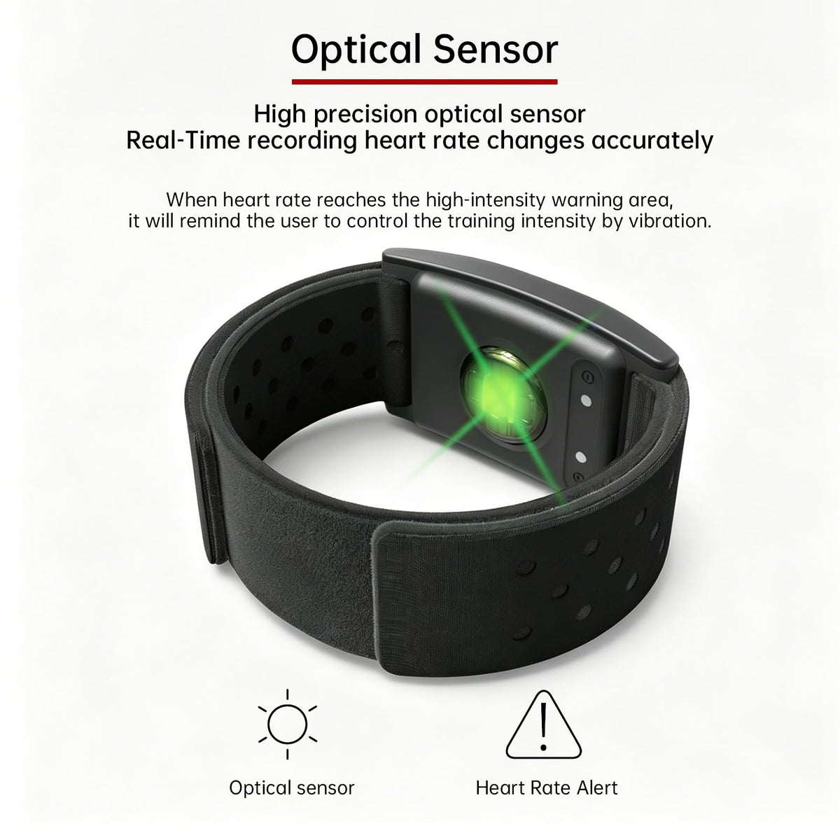 Heart Rate Monitor Armband HRM Bluetooth ANT IP67 60H - CHILEAF Official Imagery - 4