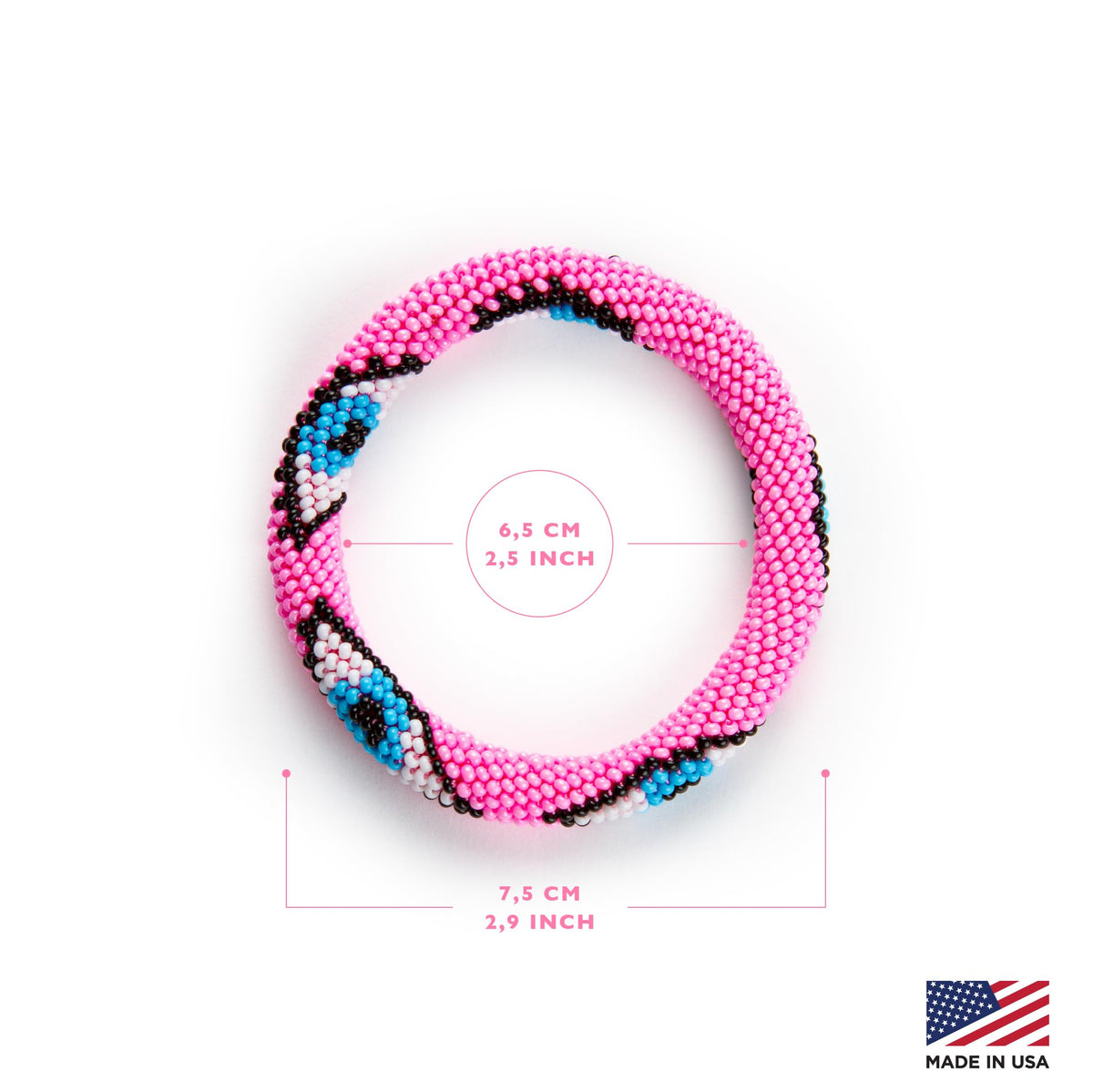 Evil Eye Protection Bangle Bracelet Bohemian Stackable - NAZ COLLECTION Official Imagery - 4