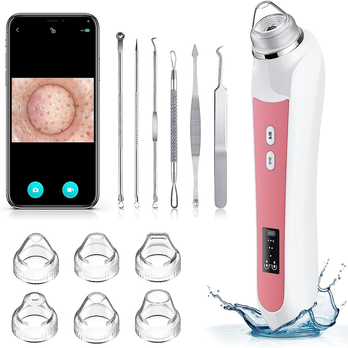 Blackhead Remover Vacuum USB Interface Type Pore Vacuum - Ottleba Official Imagery - 8